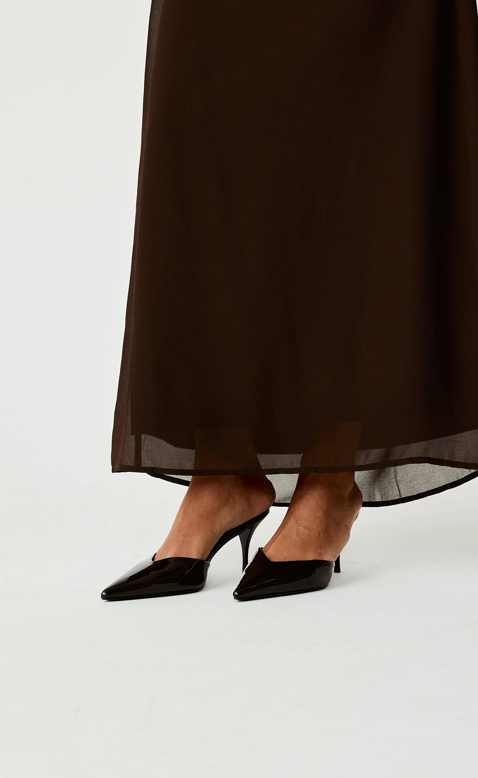 Manson Heels (Chocolate Patent) - By Billini - Image 2