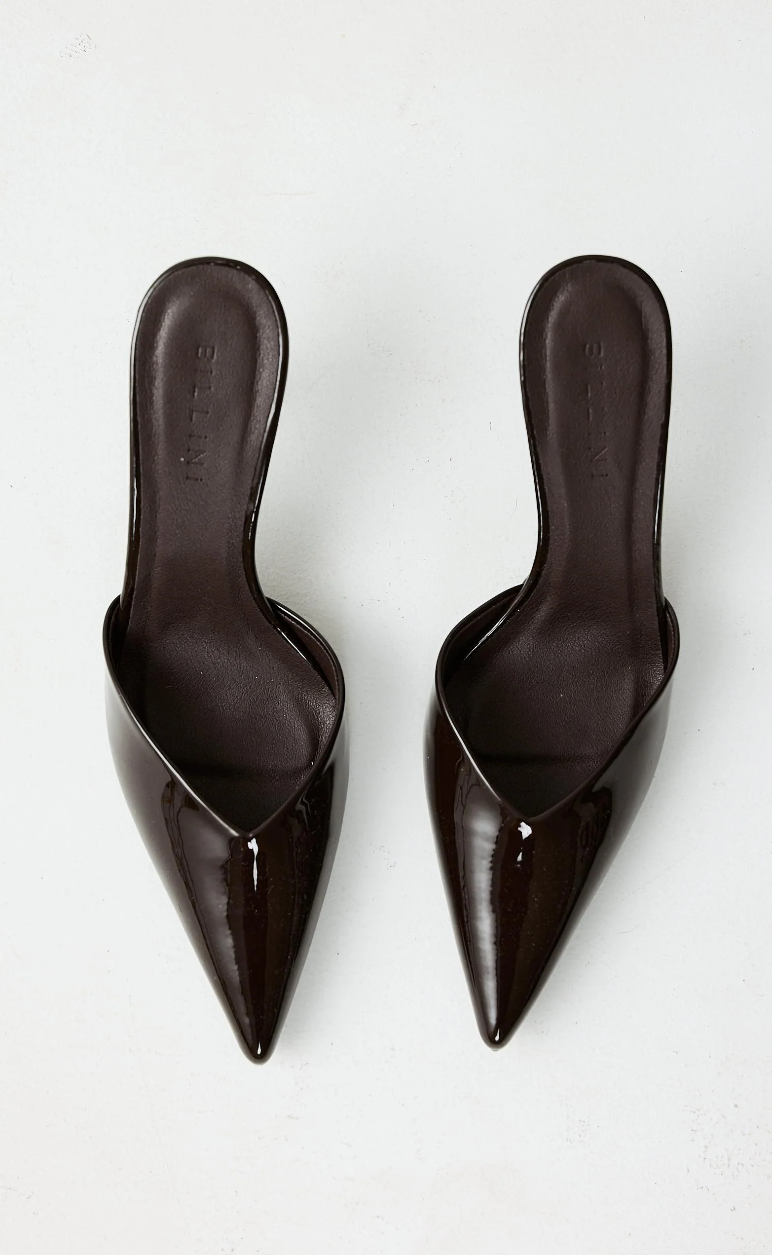 Manson Heels (Chocolate Patent) - By Billini - Image 4
