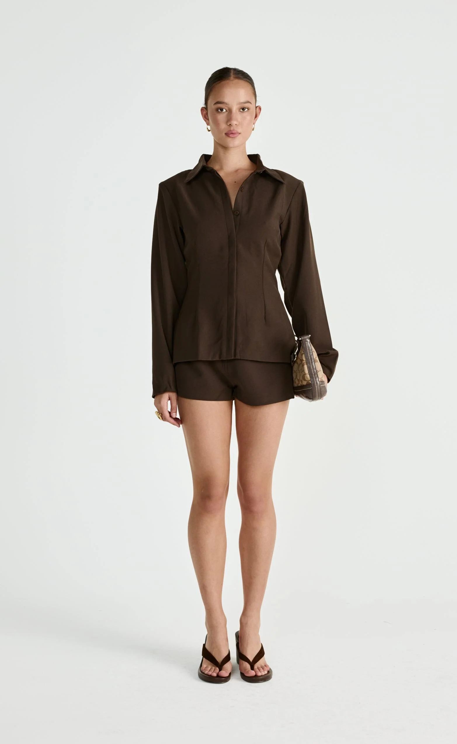 Mariella Shorts (Chocolate) - Image 5