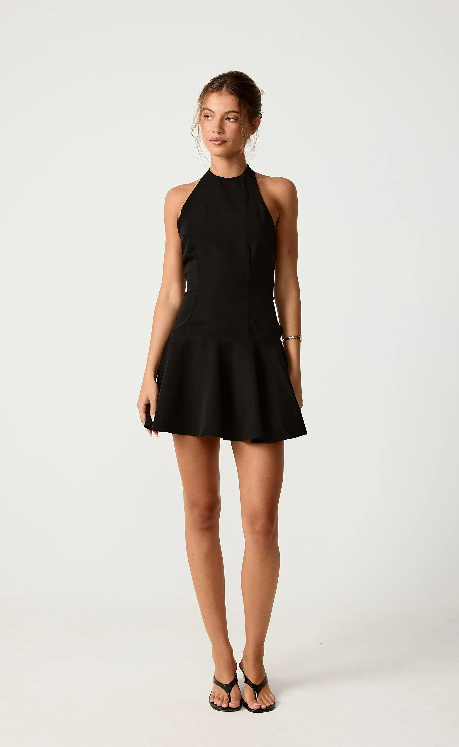 Meet Me Mini Dress (Black) - Image 3