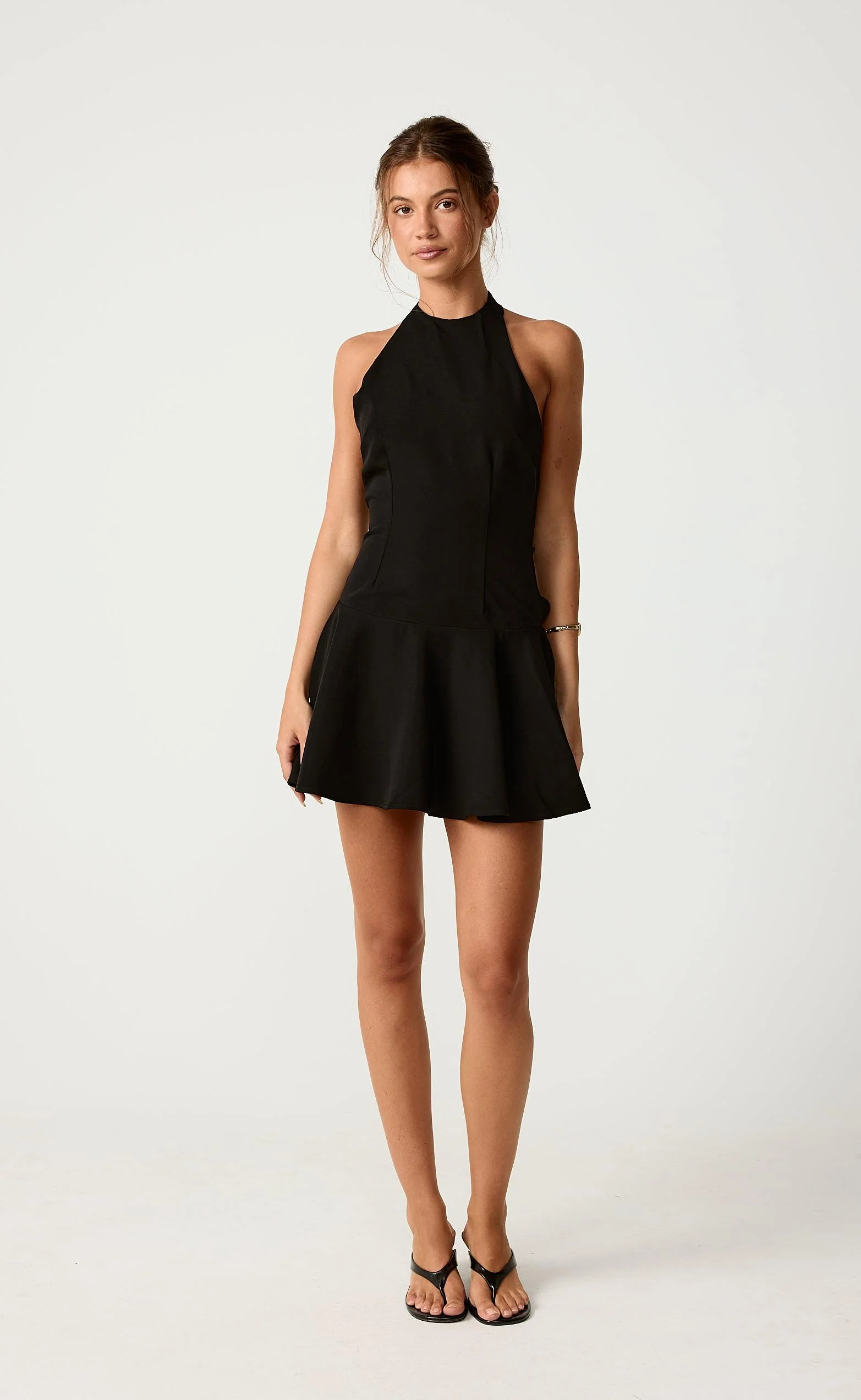 Meet Me Mini Dress (Black) - Image 6