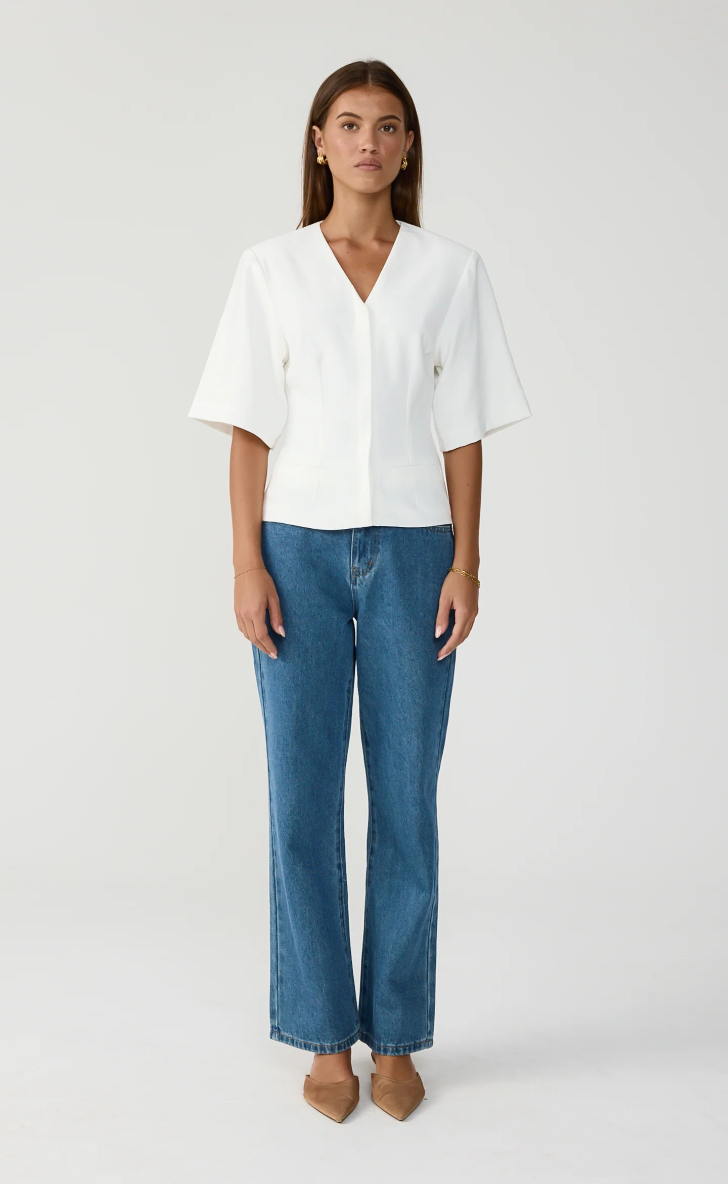 Meetings Top (Off White) - Image 2
