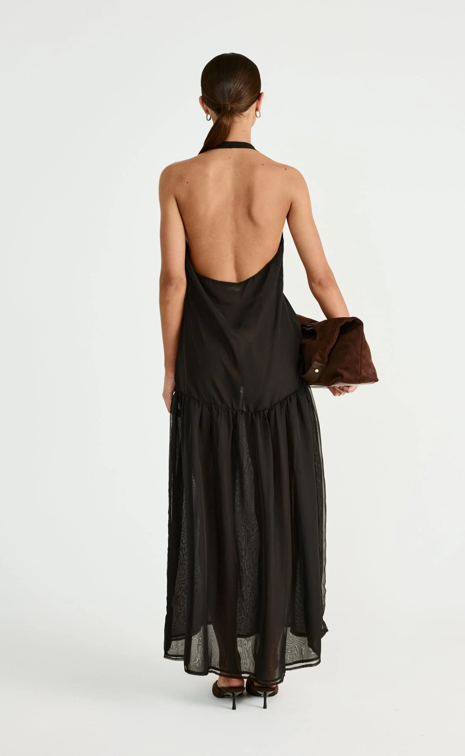 Memphis Maxi Dress (Black) - Image 2