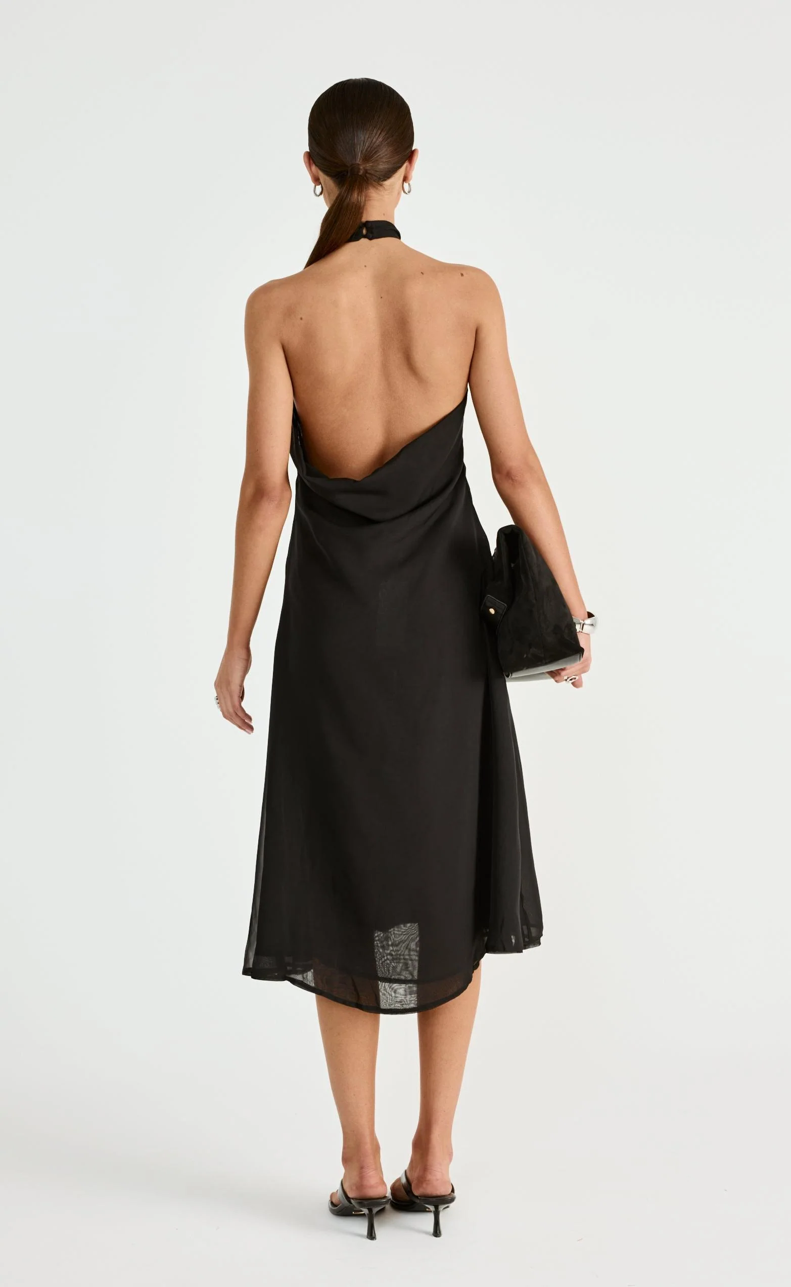 Merritt Midi Dress (Black) - Image 2