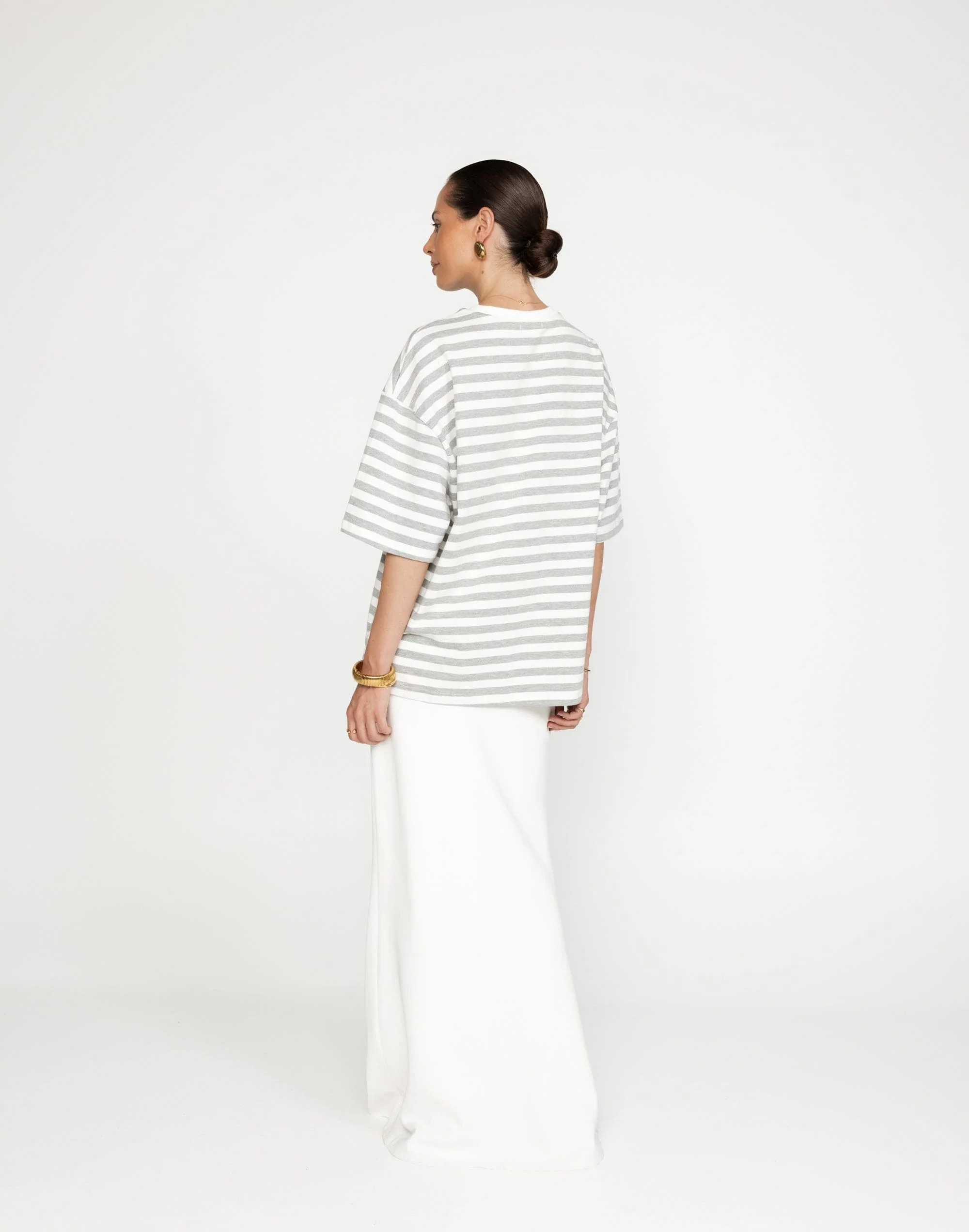 Meya Top (Grey Stripe) - Image 4