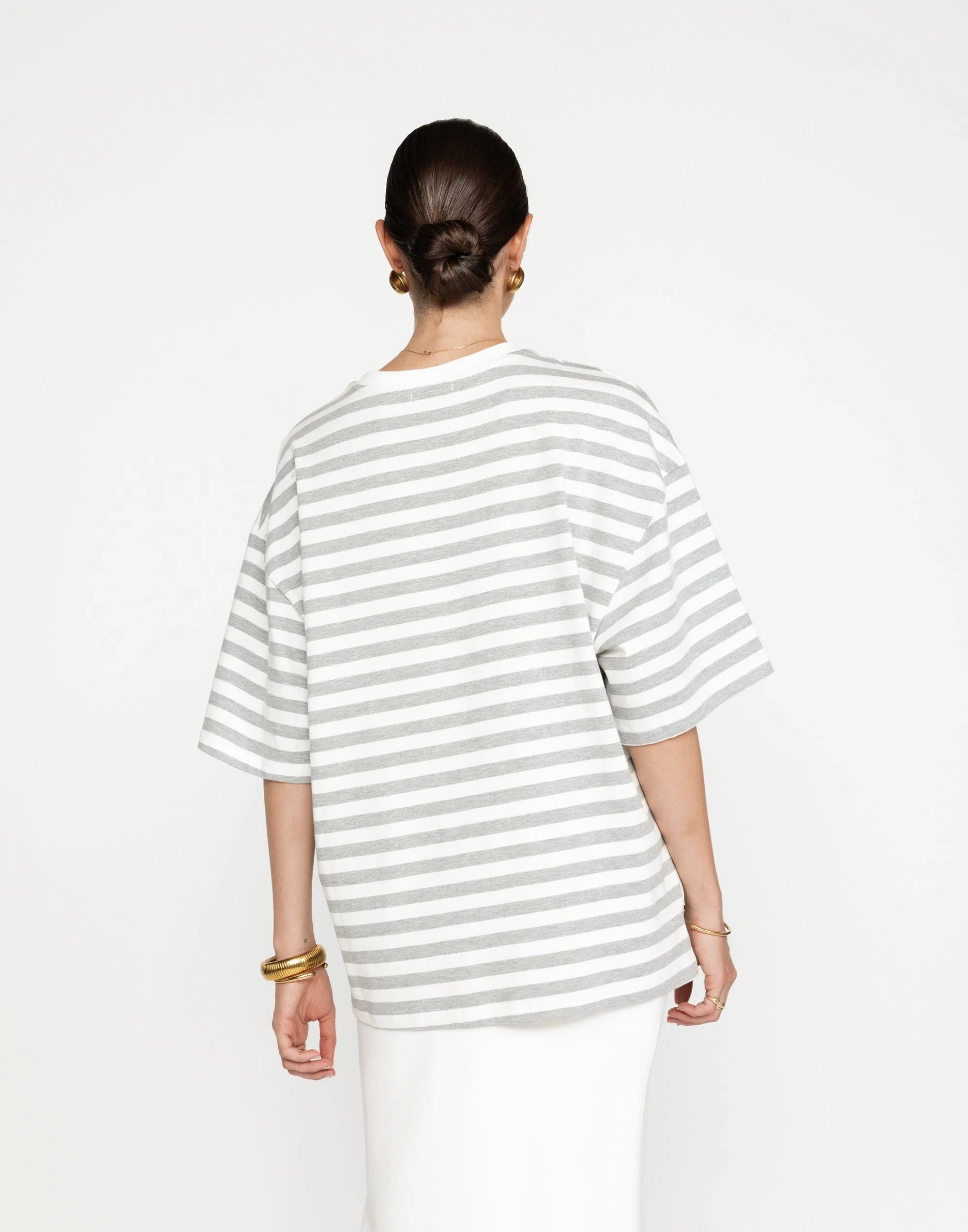 Meya Top (Grey Stripe) - Image 6