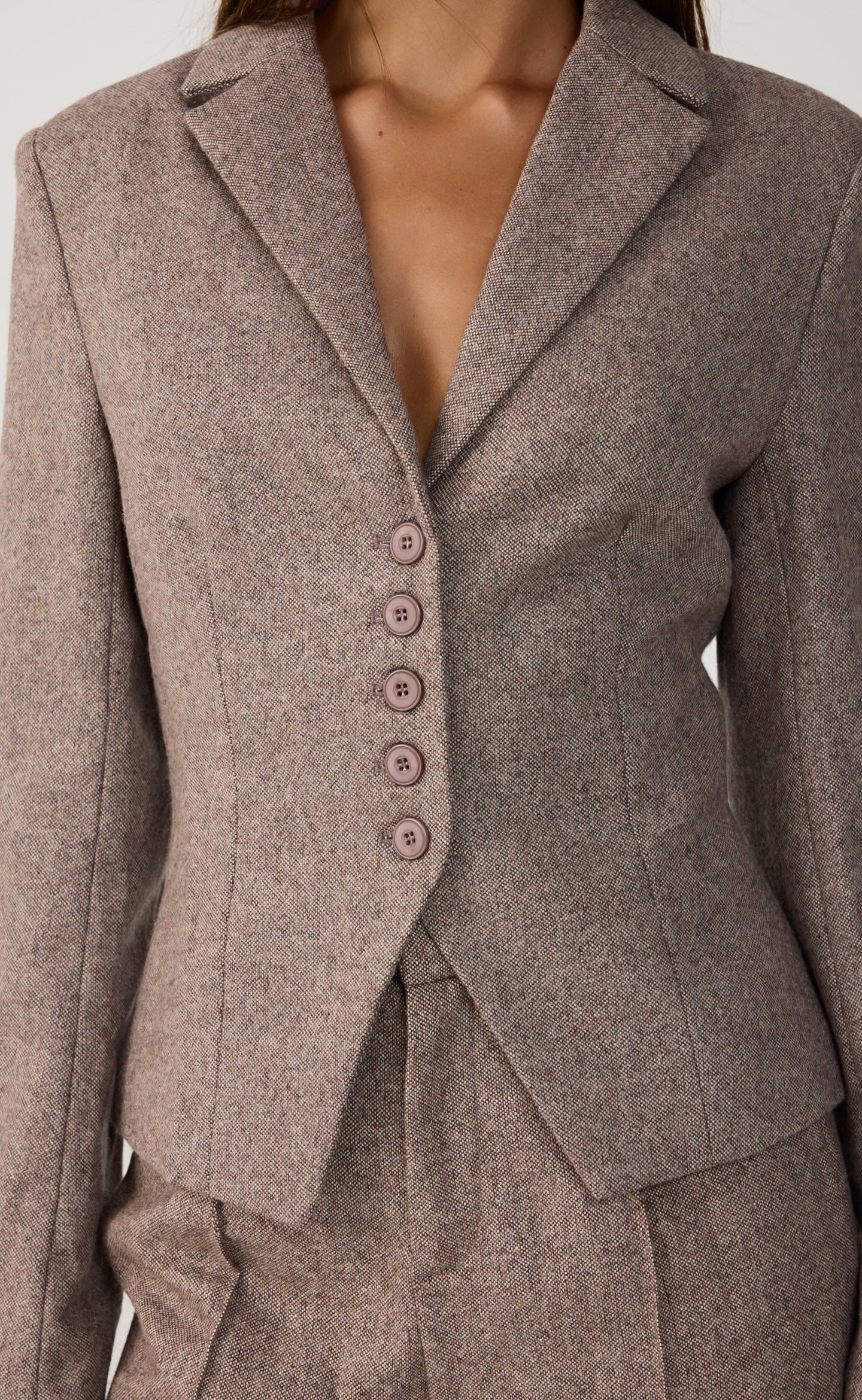 Midweek Blazer (Mocha Texture) - Image 5