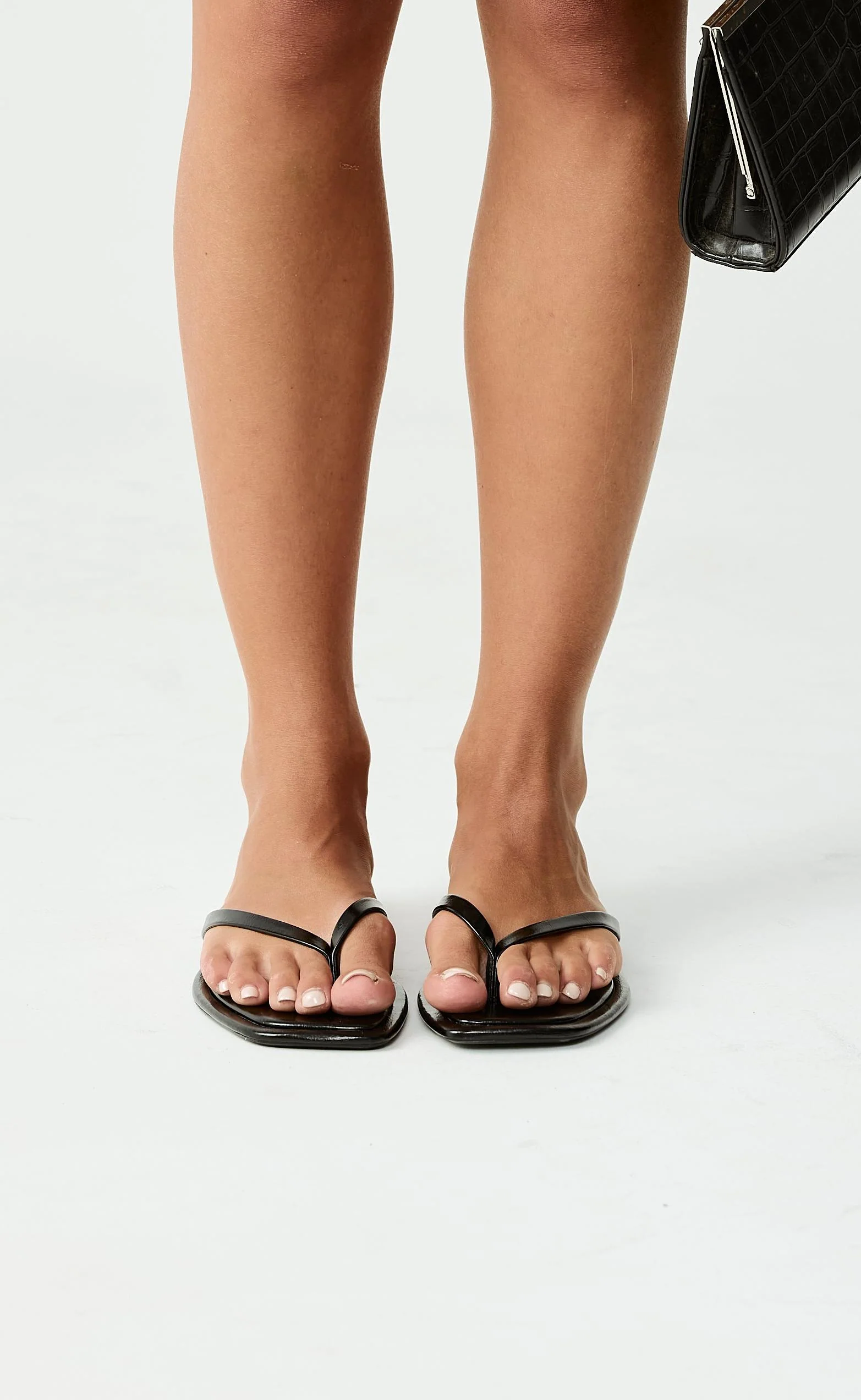Millicent Sandals (Black Shine) - By Billini - Image 3