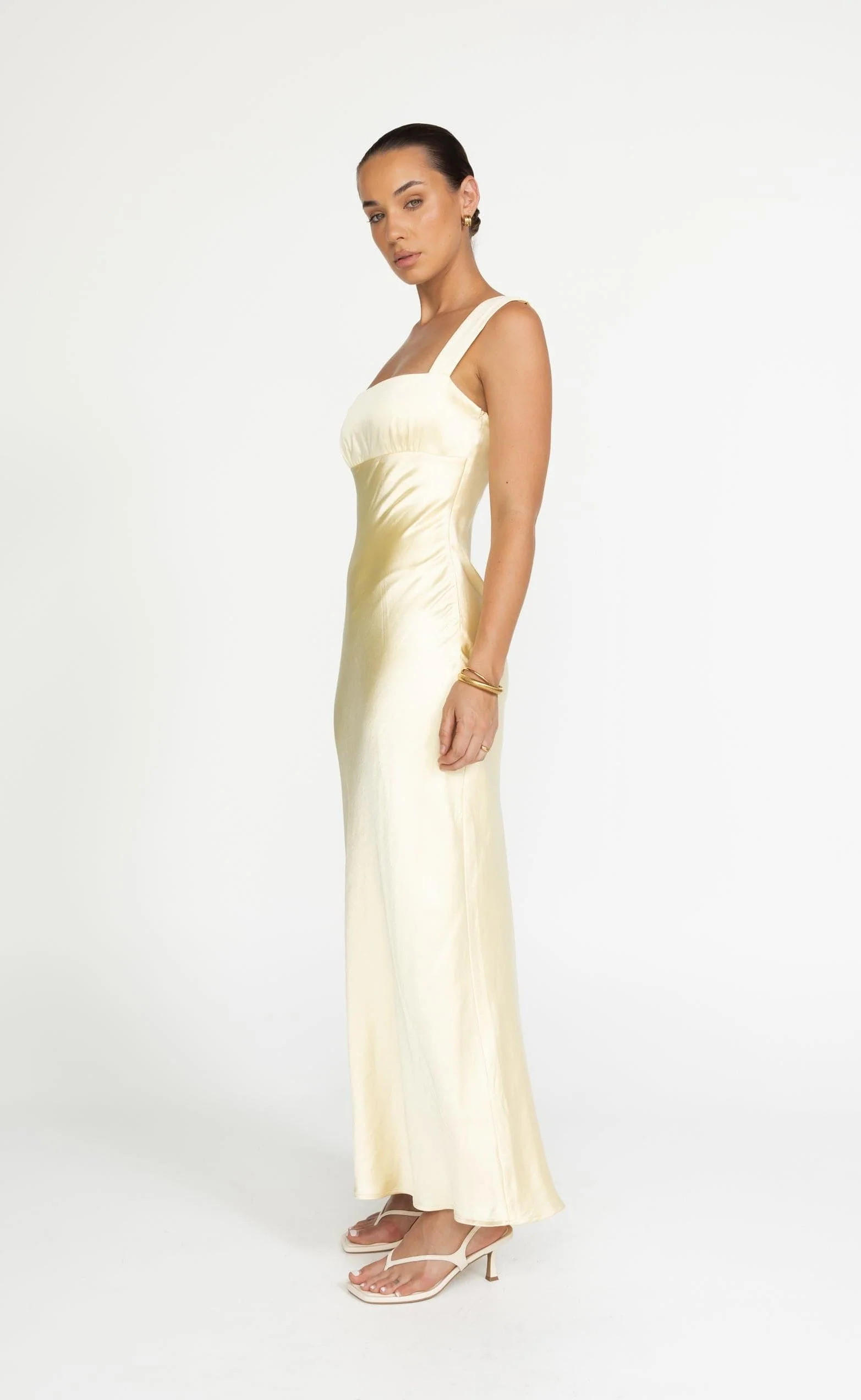 Mimosa Maxi Dress (Lemon) - Image 2