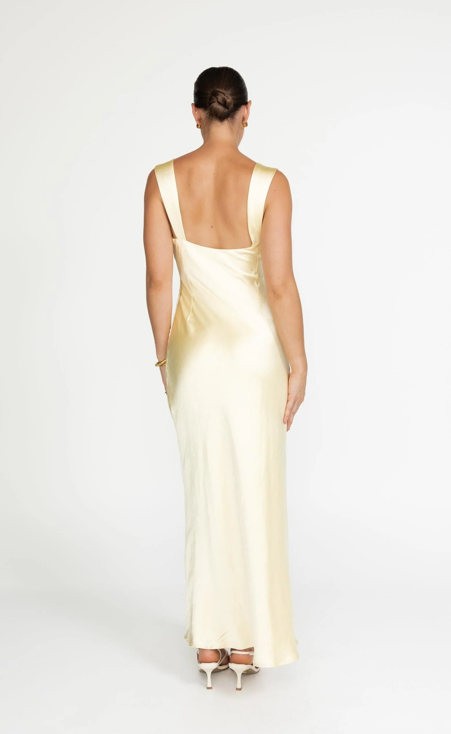 Mimosa Maxi Dress (Lemon) - Image 3