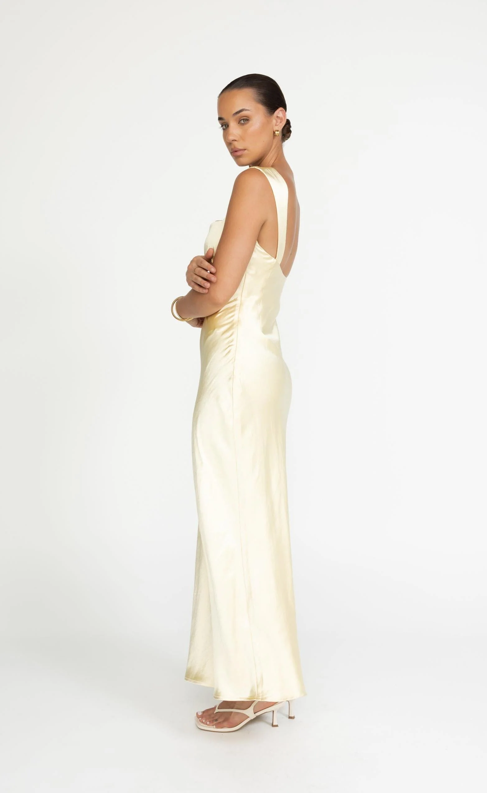 Mimosa Maxi Dress (Lemon) - Image 8