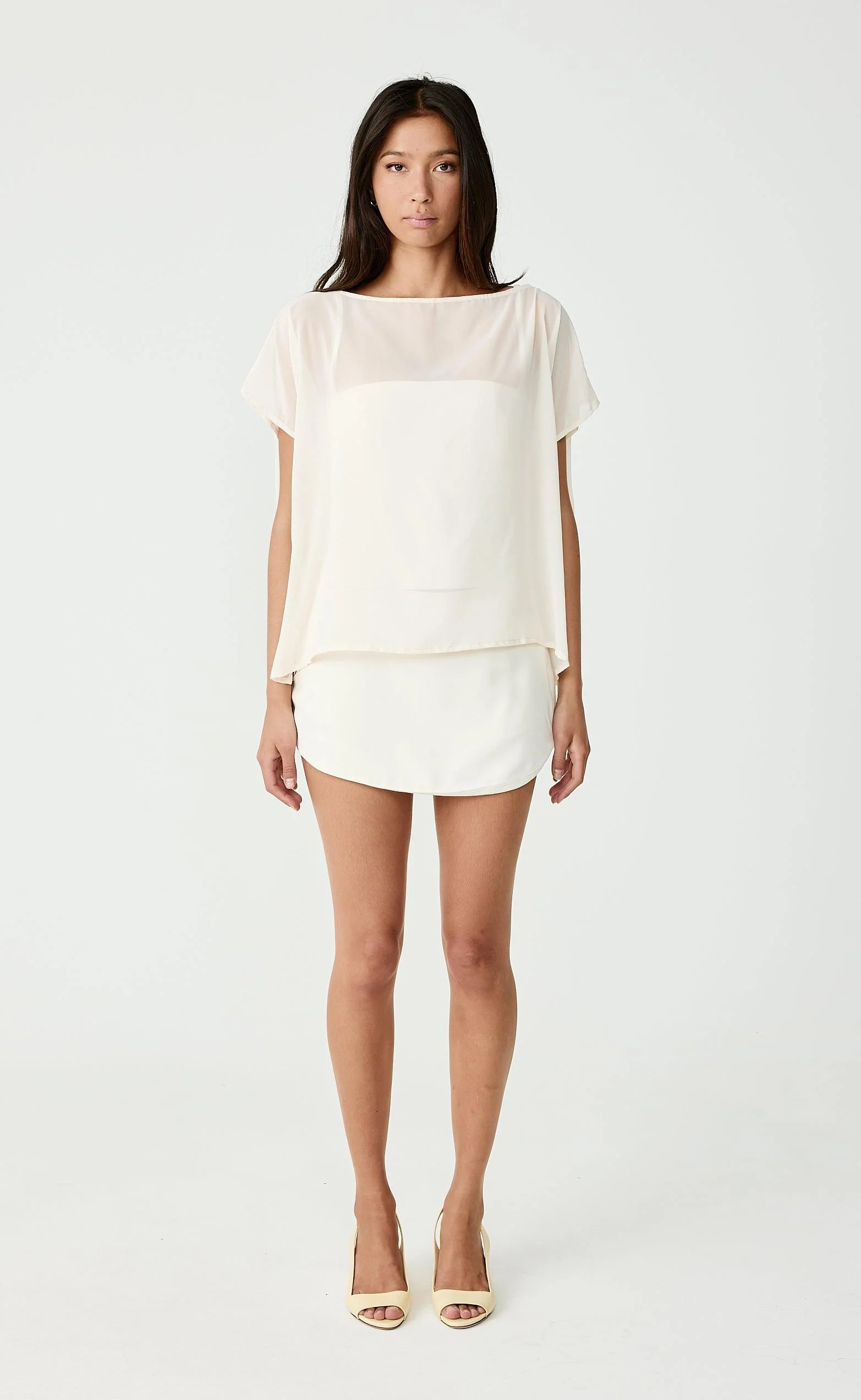 Mio Mini Skort (Cream) - Image 2
