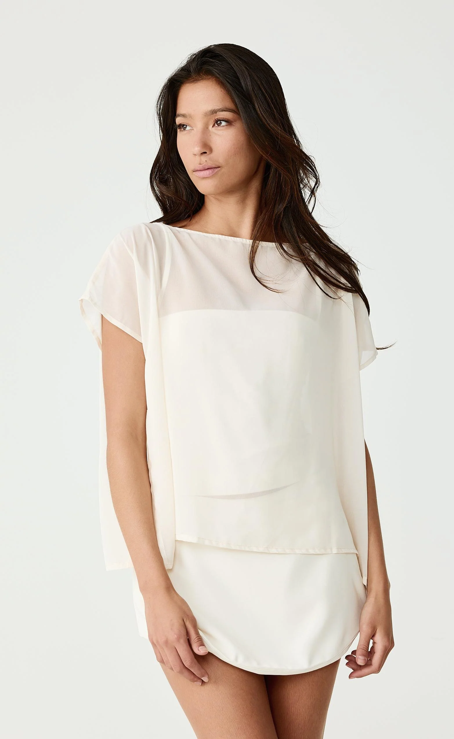 Mio Mini Skort (Cream) - Image 4