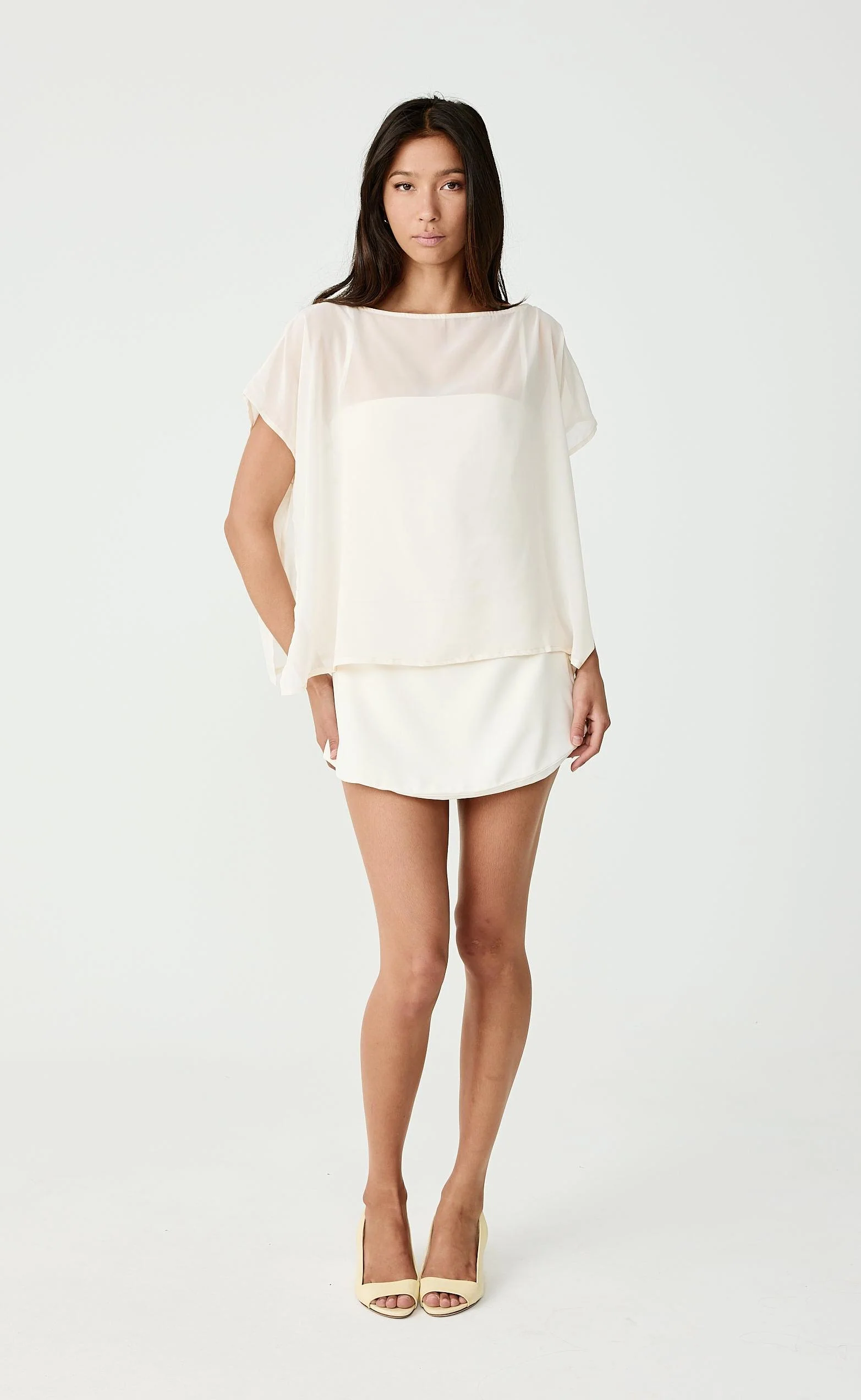 Mio Mini Skort (Cream) - Image 6