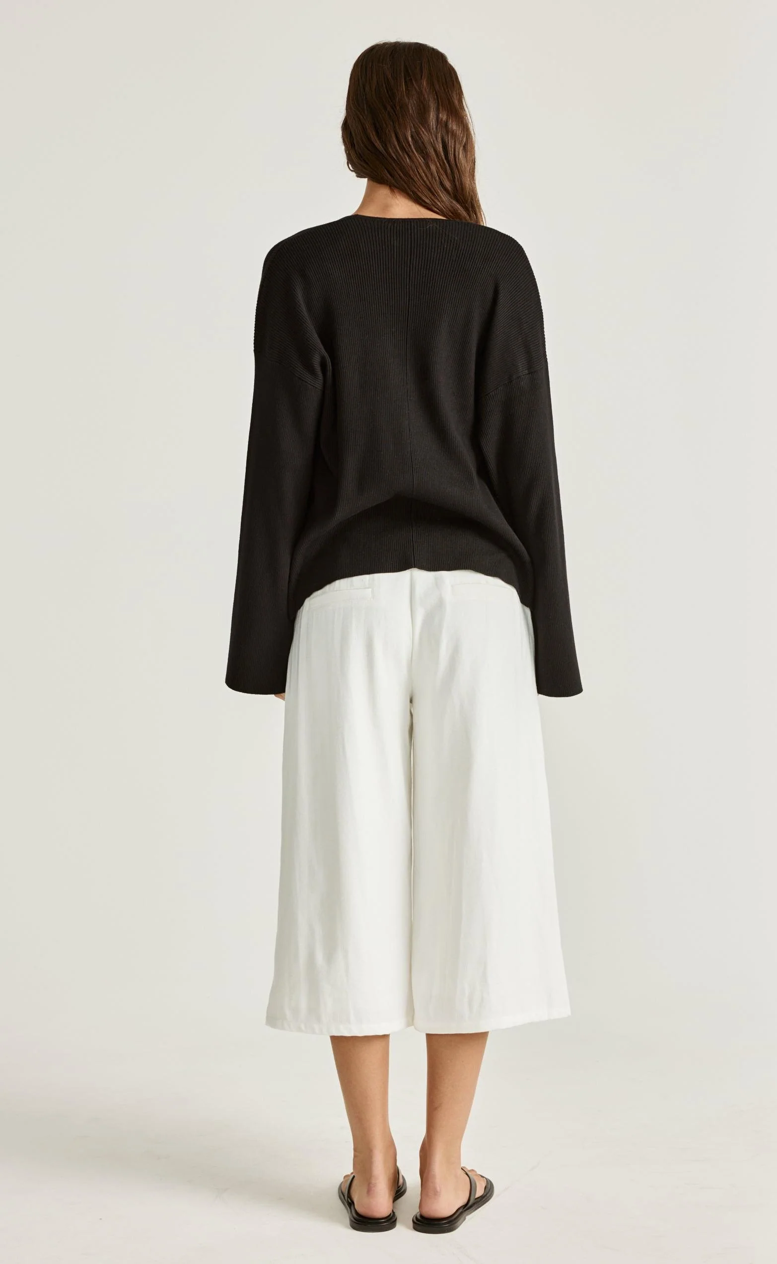 Monet Cardigan (Black) - Image 4