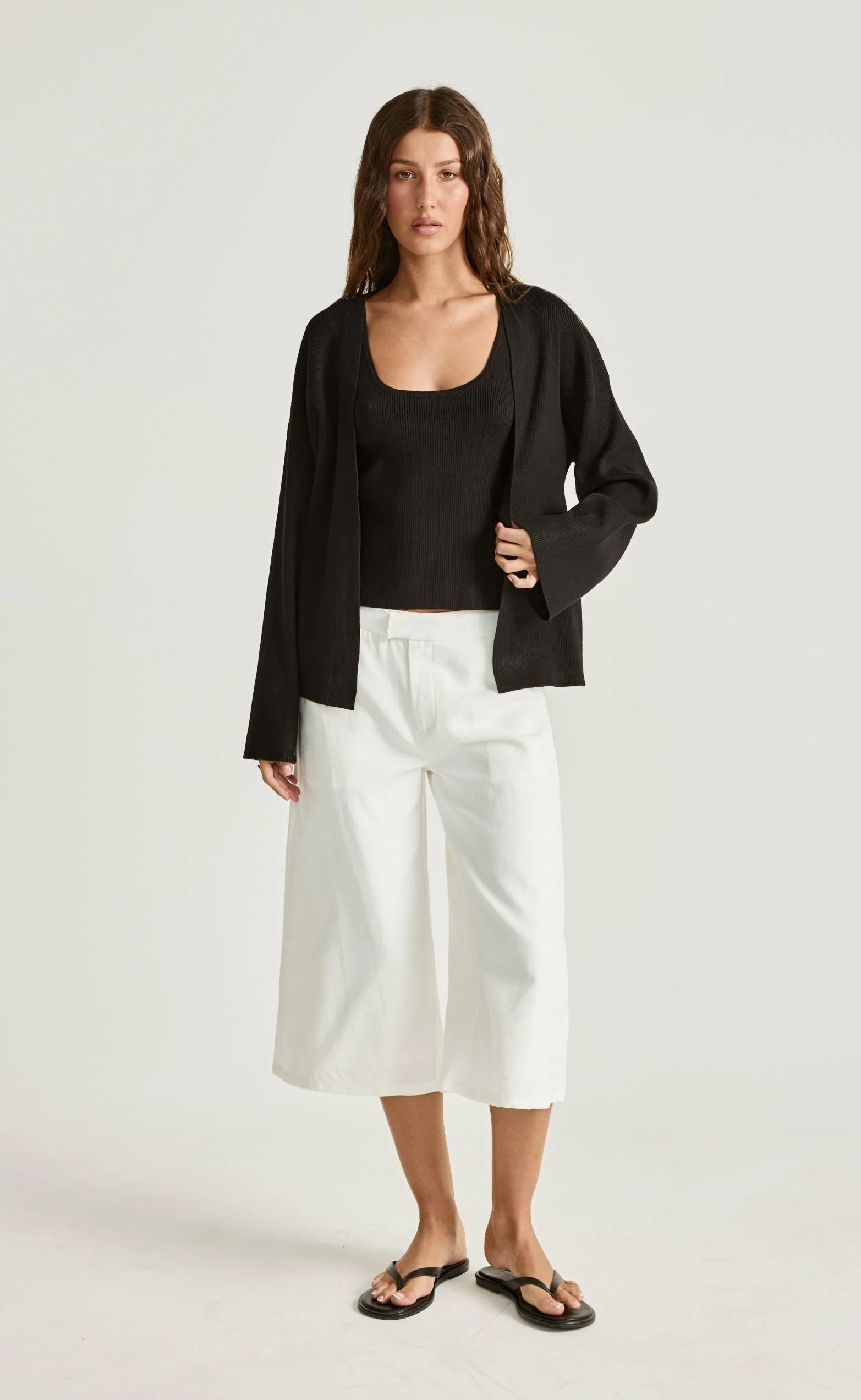 Monet Cardigan (Black) - Image 5