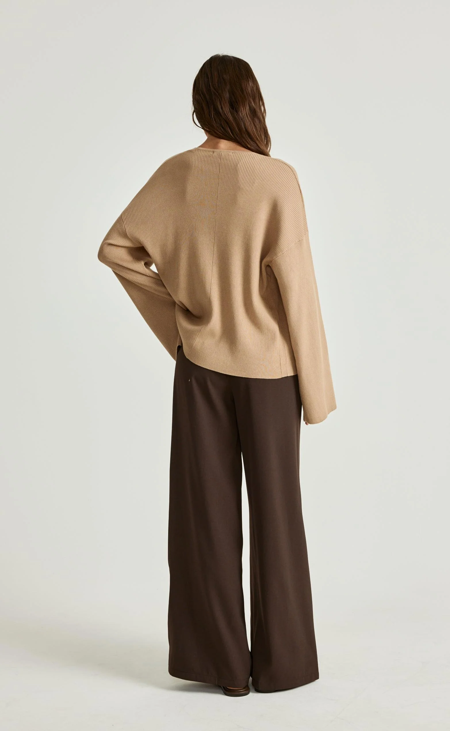 Monet Cardigan (Dark Sand) - Image 3