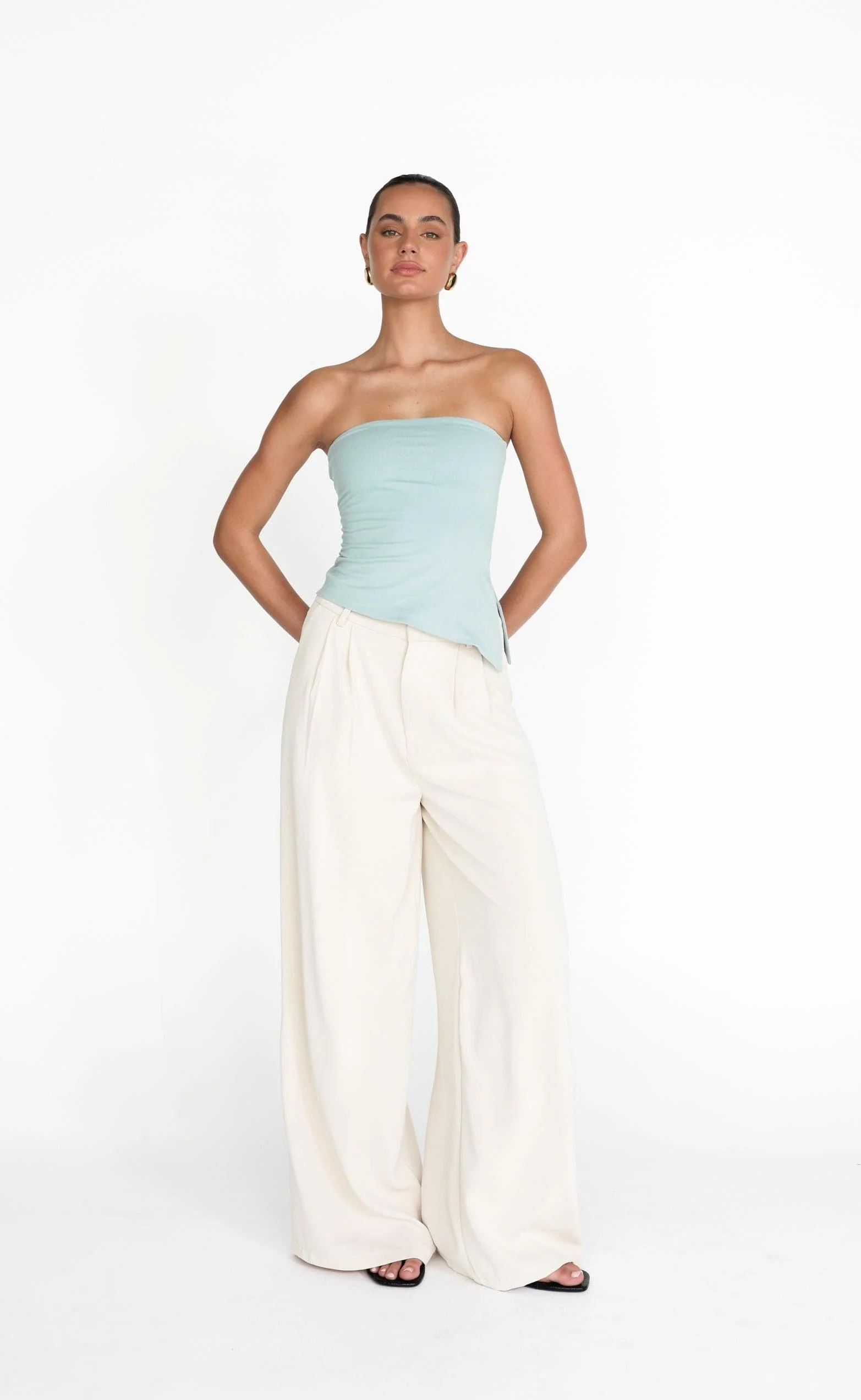 Monique Strapless Top (Azure) - Image 4