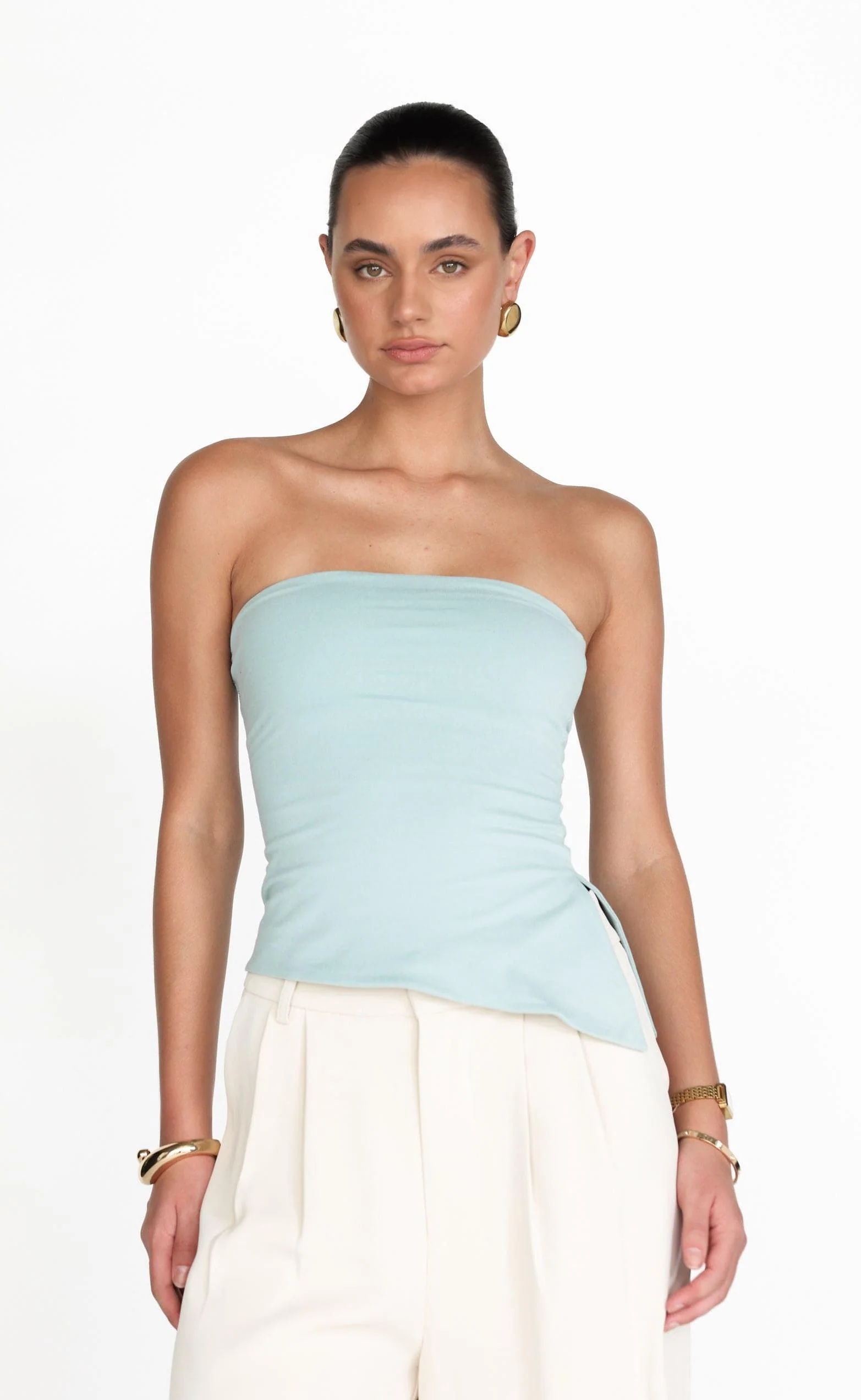 Monique Strapless Top (Azure) - Image 5