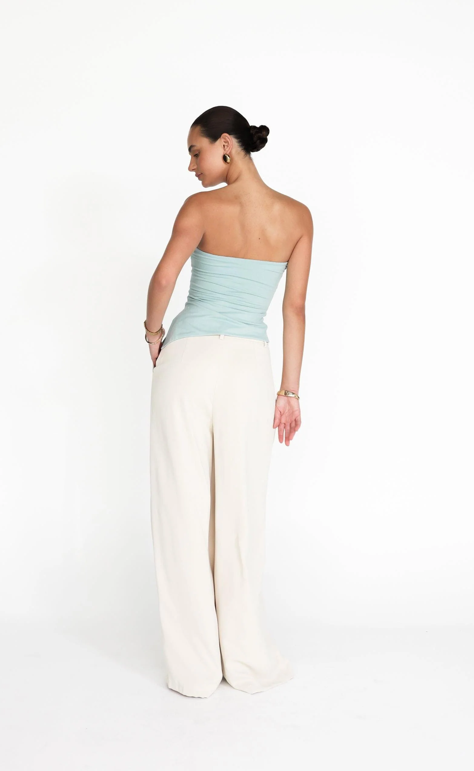 Monique Strapless Top (Azure) - Image 7
