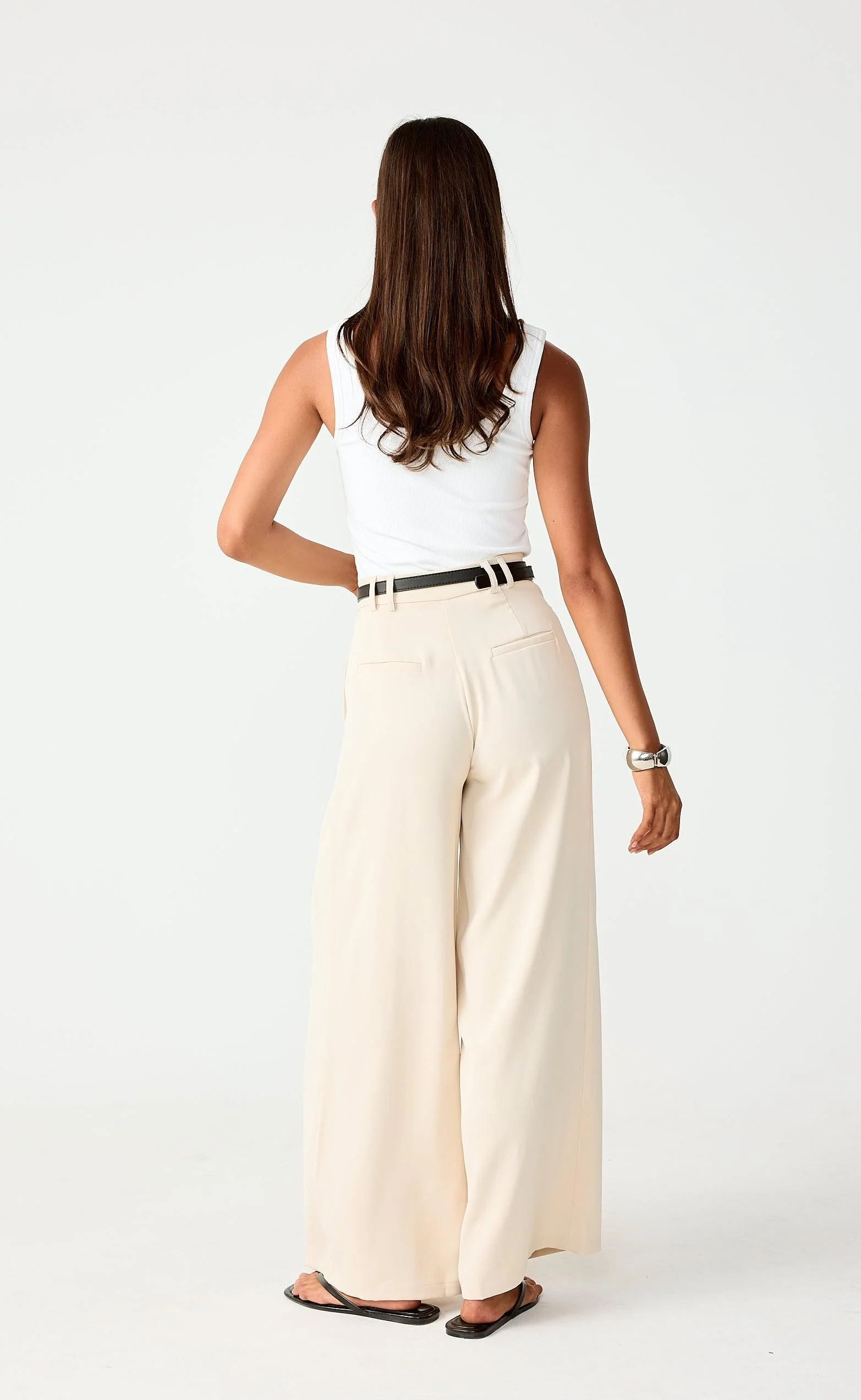 Moonlight Pants (Petite) (Oat) - Image 2