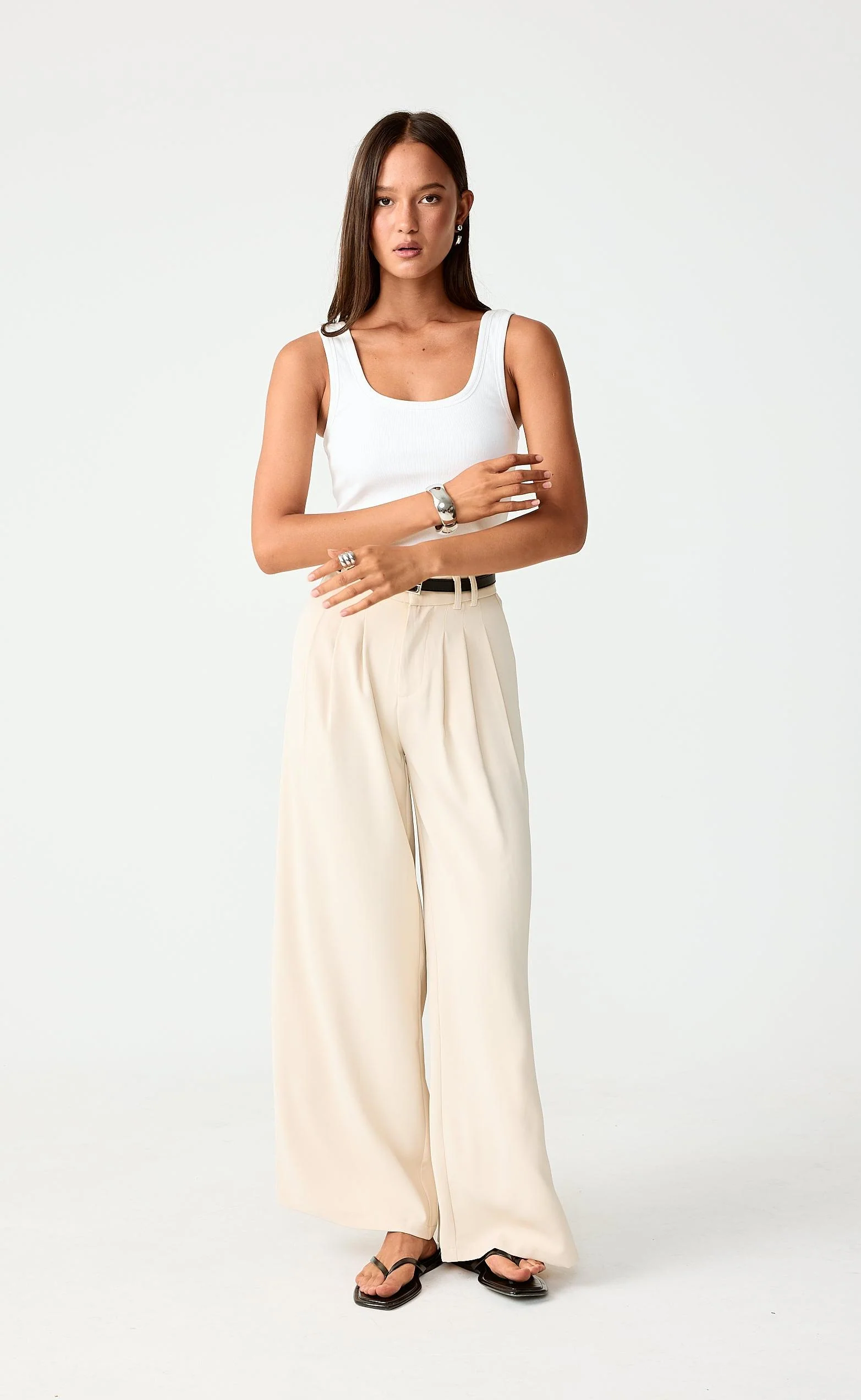 Moonlight Pants (Petite) (Oat) - Image 6