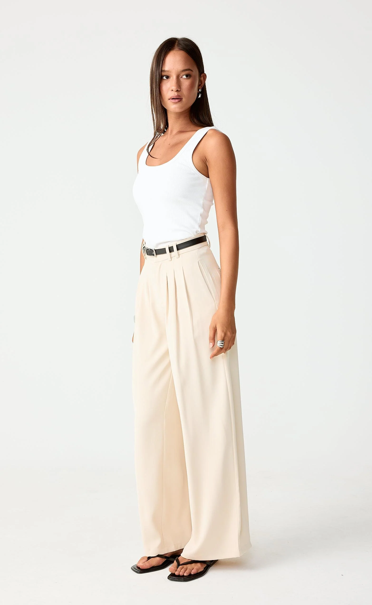 Moonlight Pants (Petite) (Oat) - Image 7