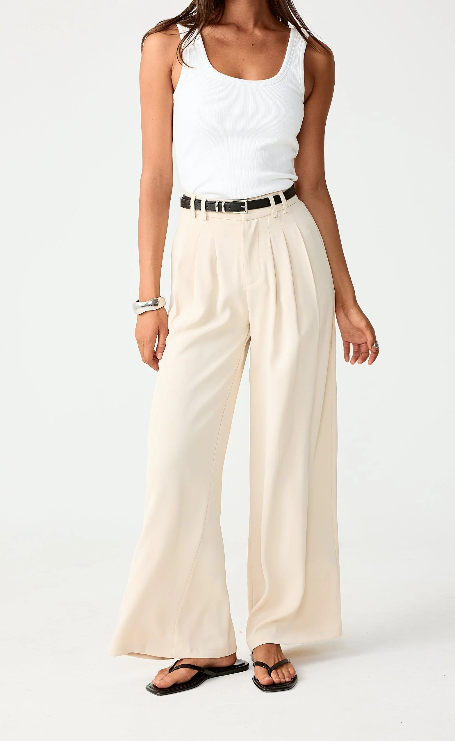 Moonlight Pants (Petite) (Oat) - Image 8