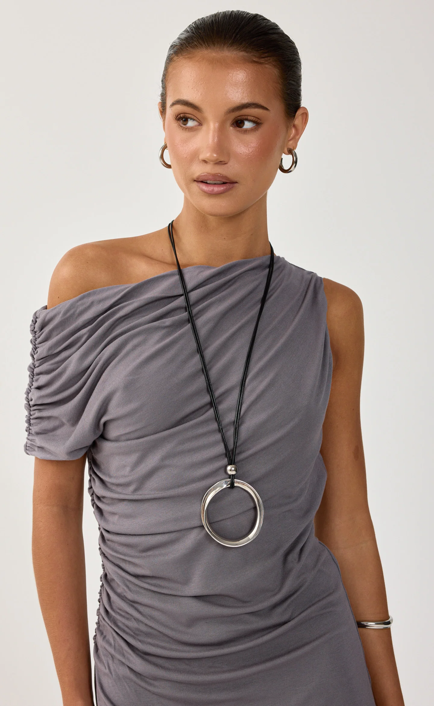 Murphy Mini Dress (Fossil) - Image 6