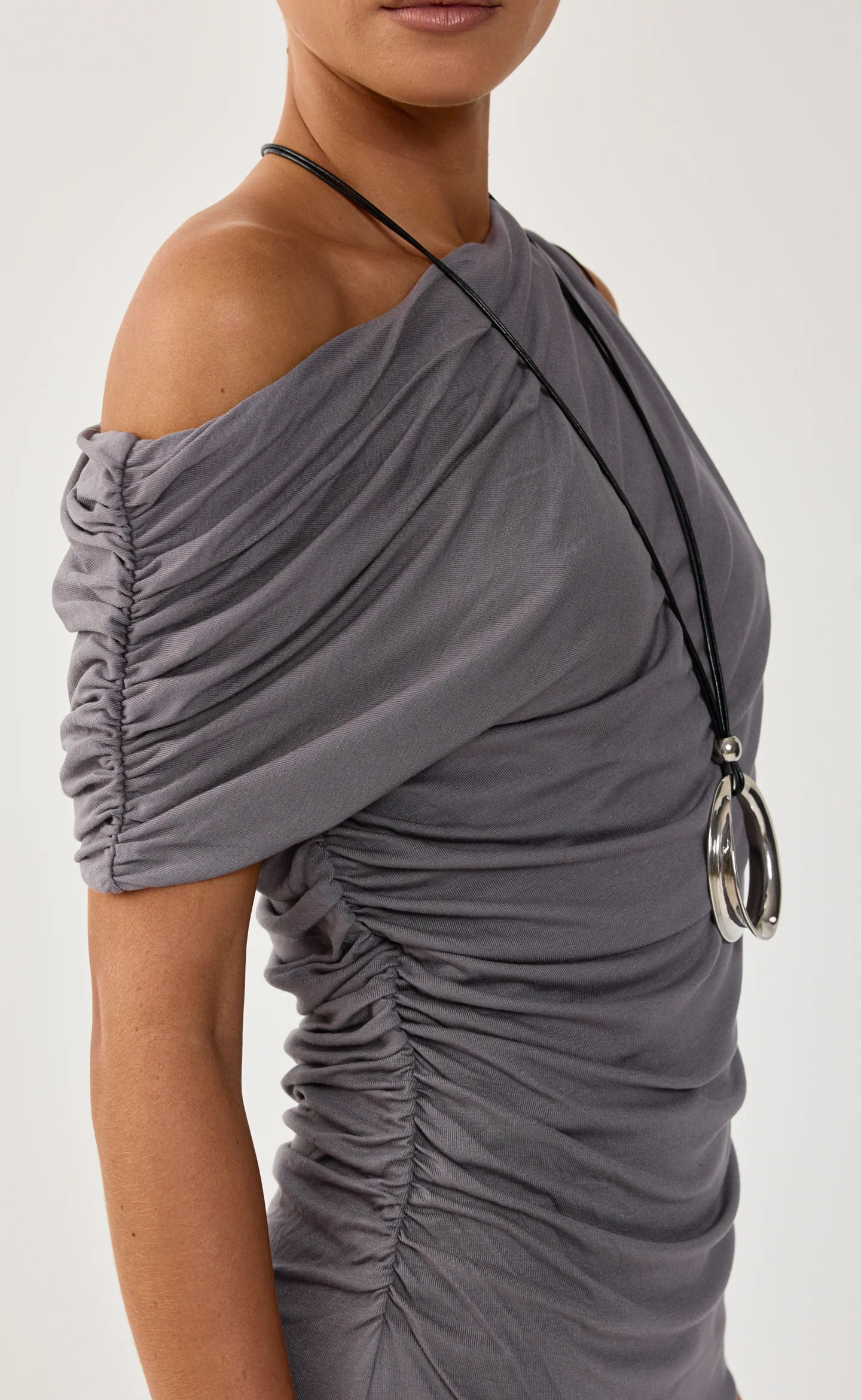 Murphy Mini Dress (Fossil) - Image 7