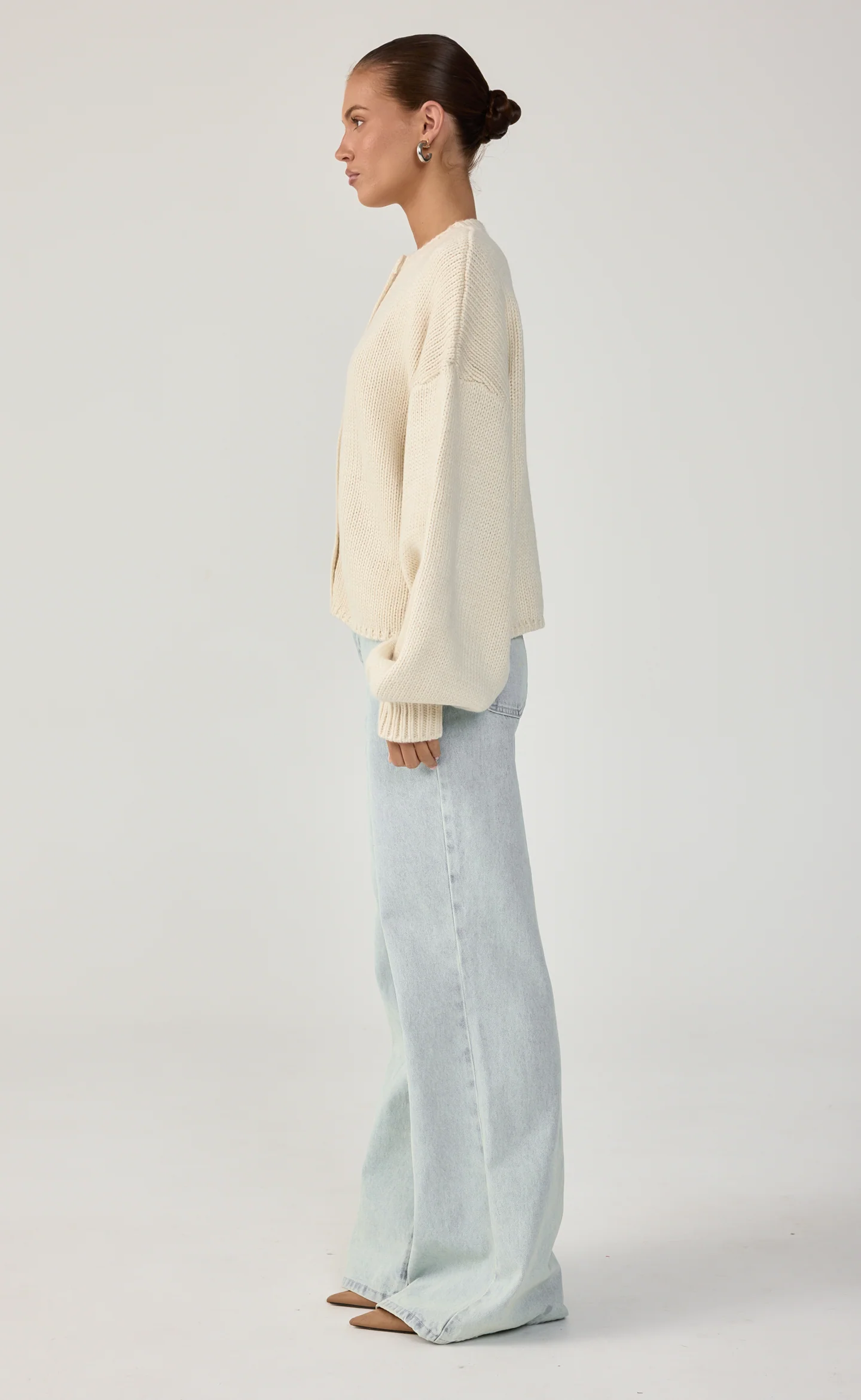 Nash Cardigan (Off White) - Image 4