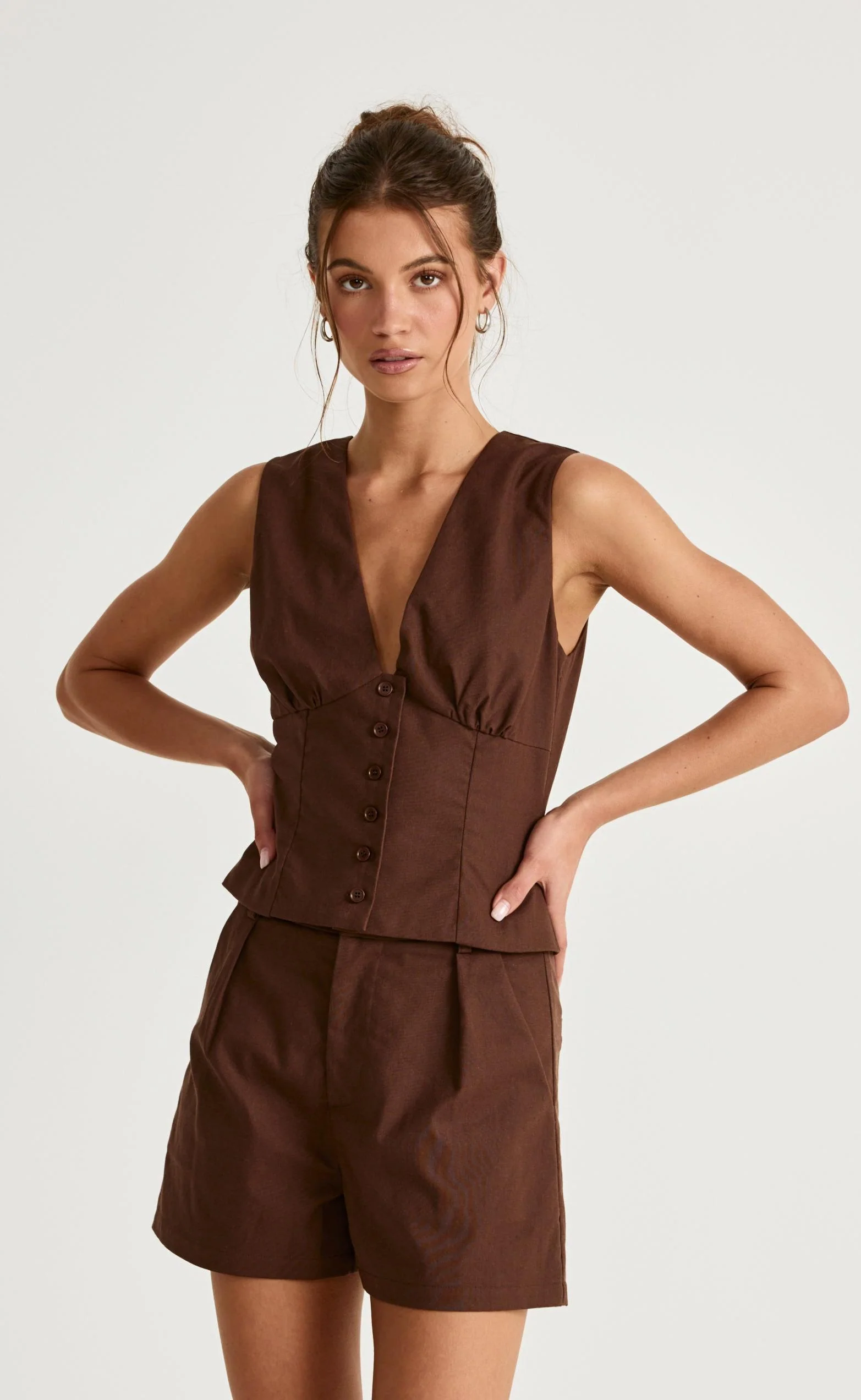 Nautical Top (Chocolate) - Image 2