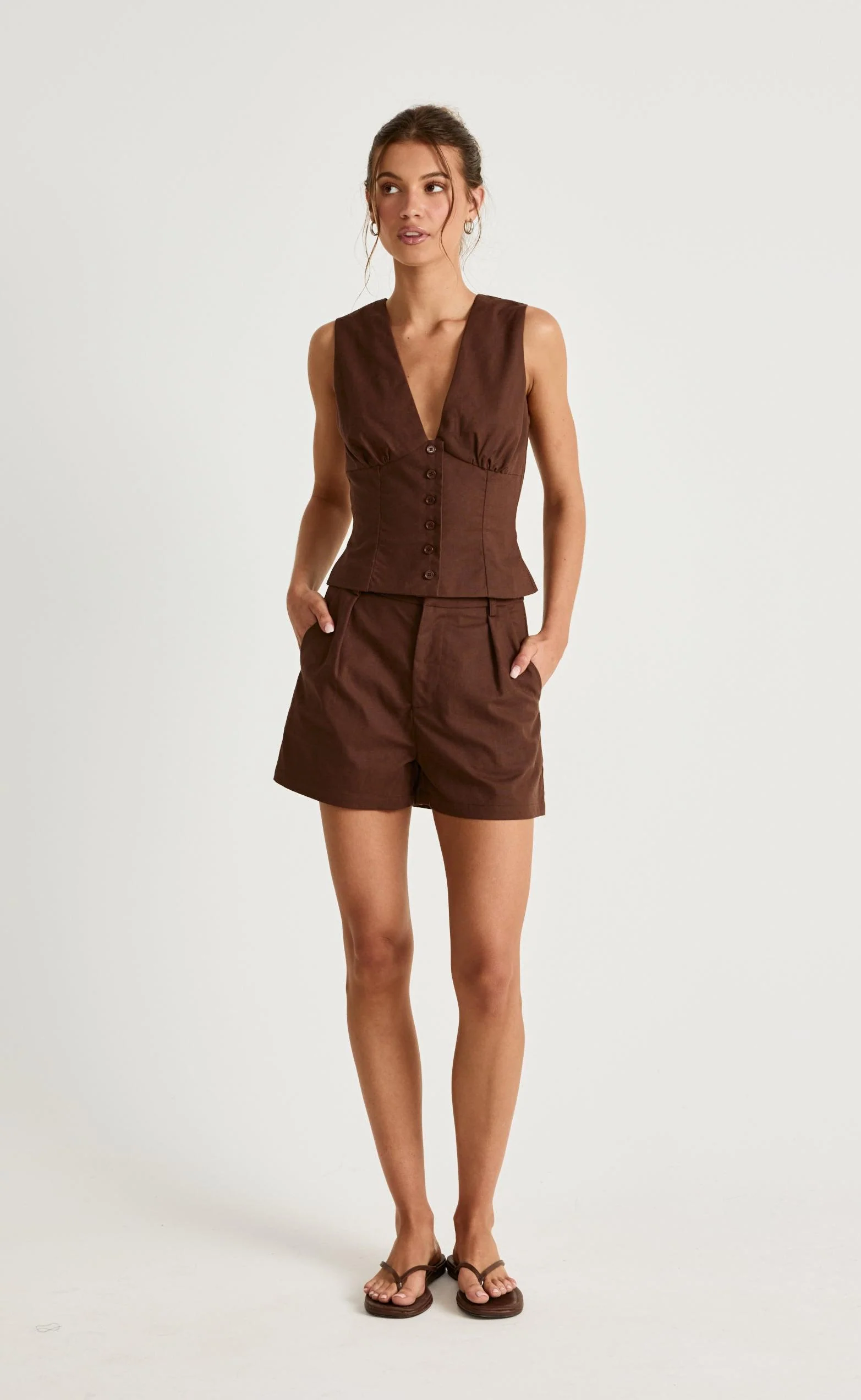 Nautical Top (Chocolate) - Image 4
