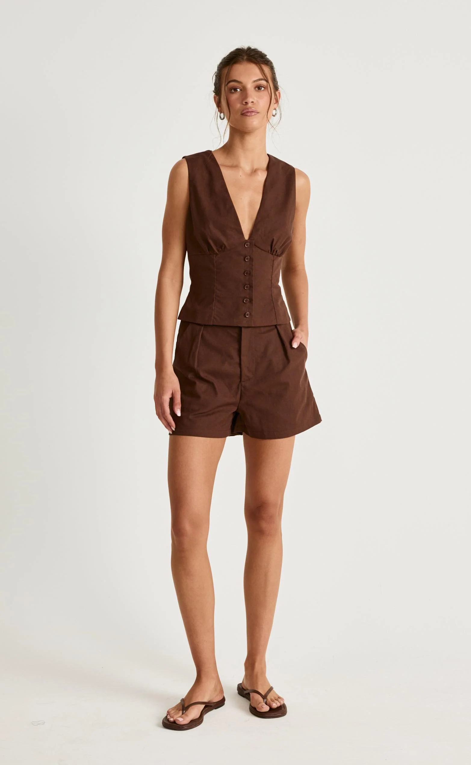 Nautical Top (Chocolate) - Image 7