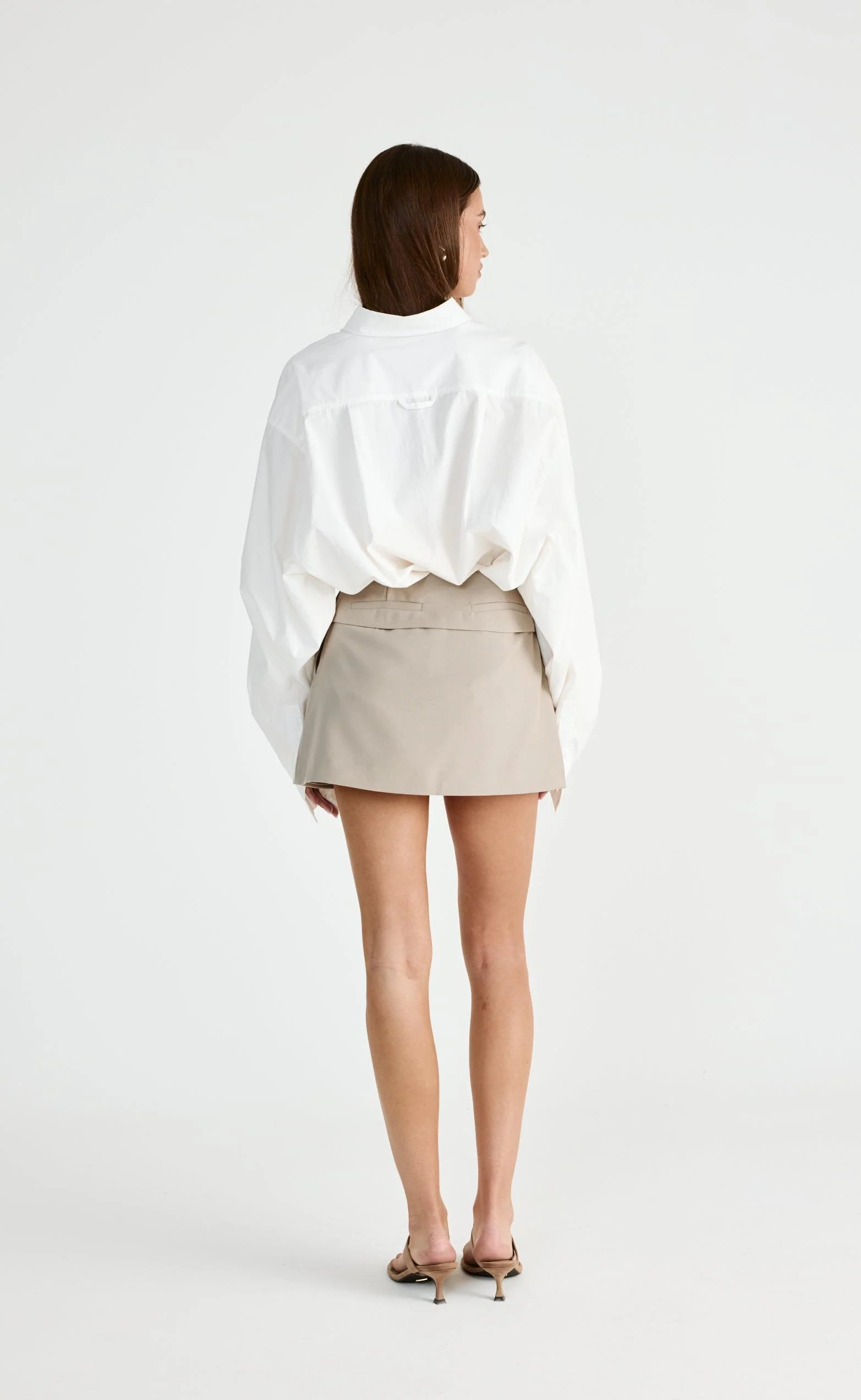 Nebula Mini Skirt (Pebble) - Image 2