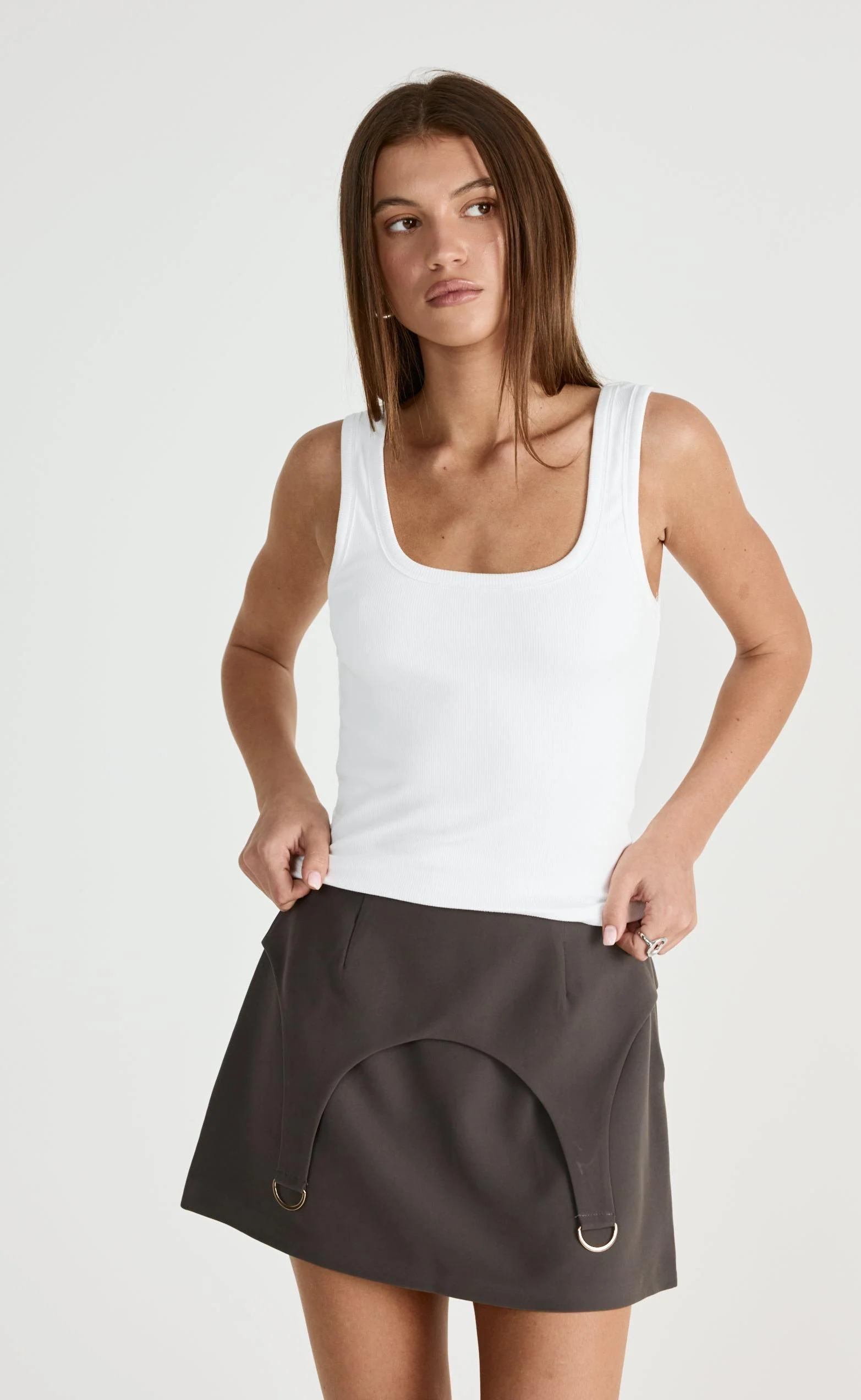 Nebula Mini Skirt (Slate) - Image 7