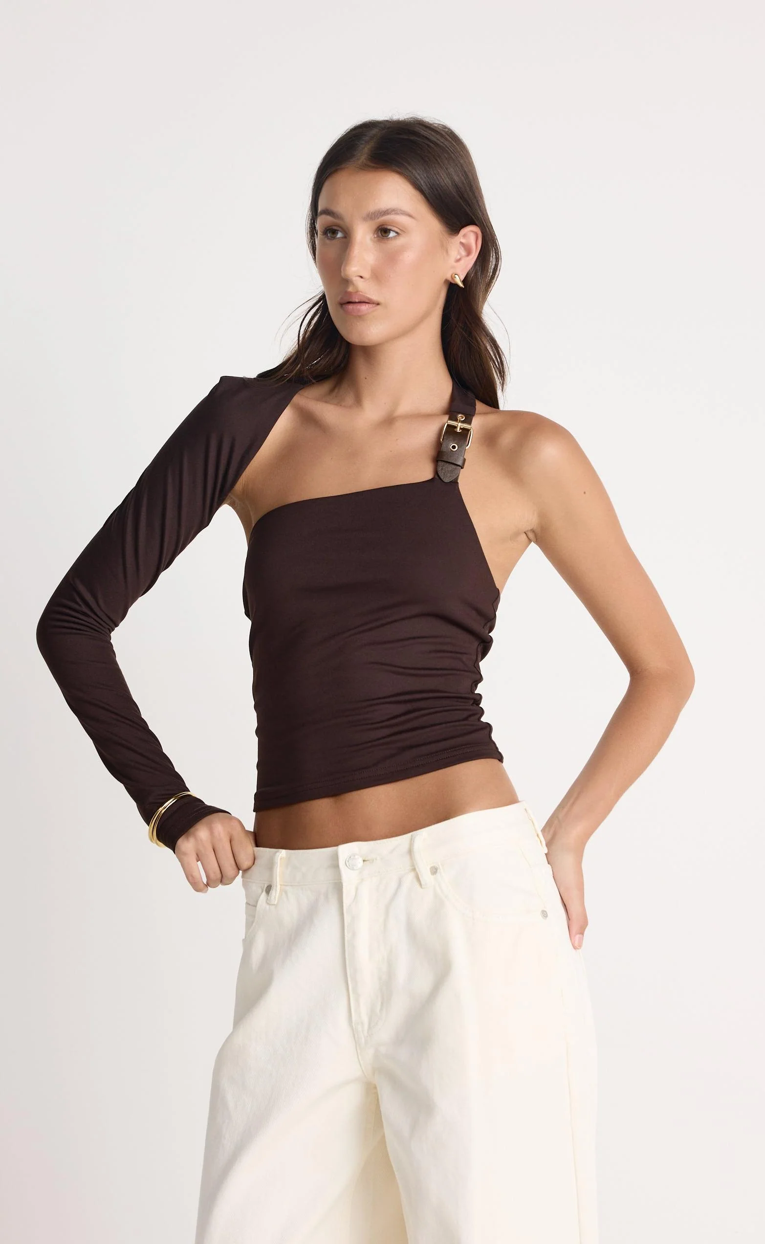 Nelson Top (Chocolate) - Image 6
