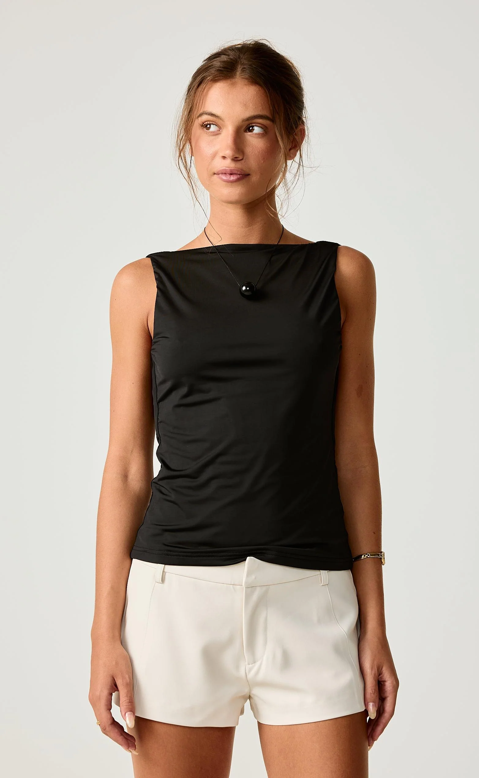 Norah Shorts (Oat) - Image 6