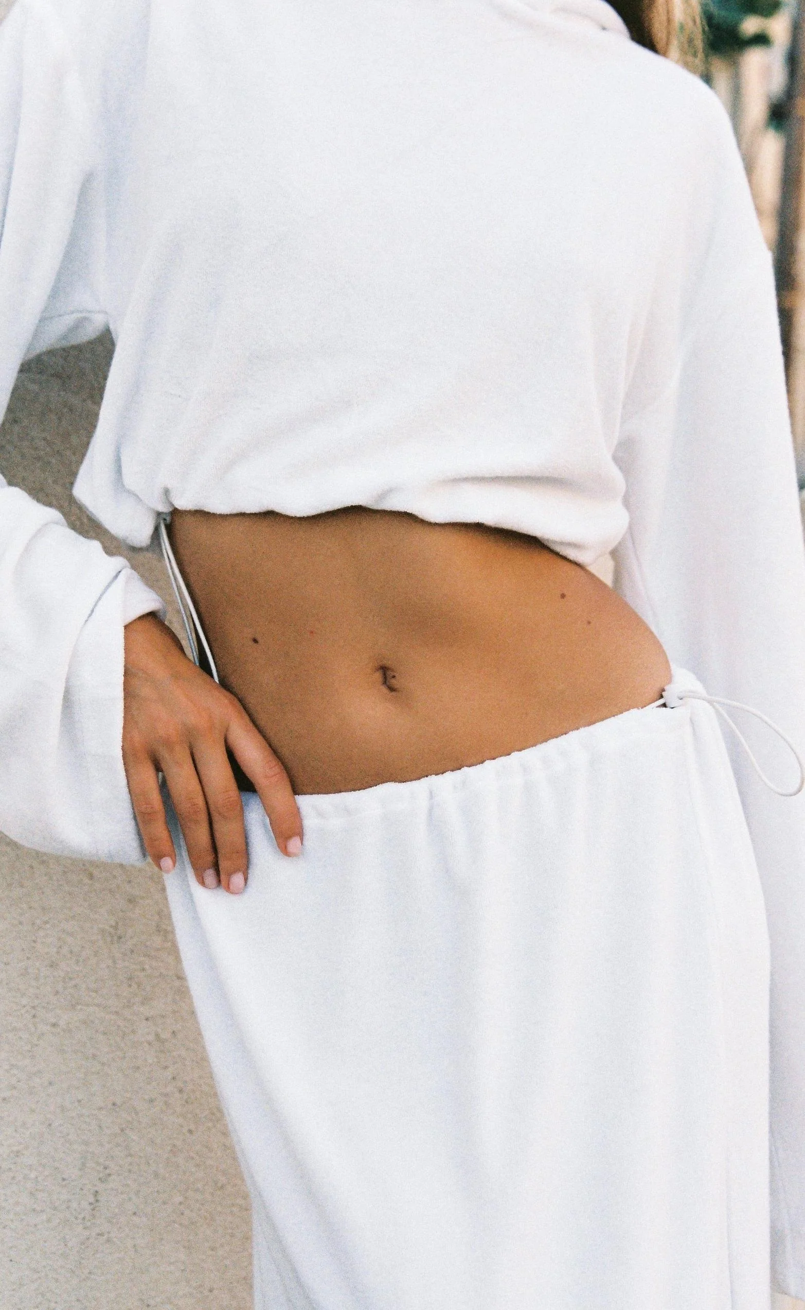 Odette Maxi Skirt (Off White) - Image 5