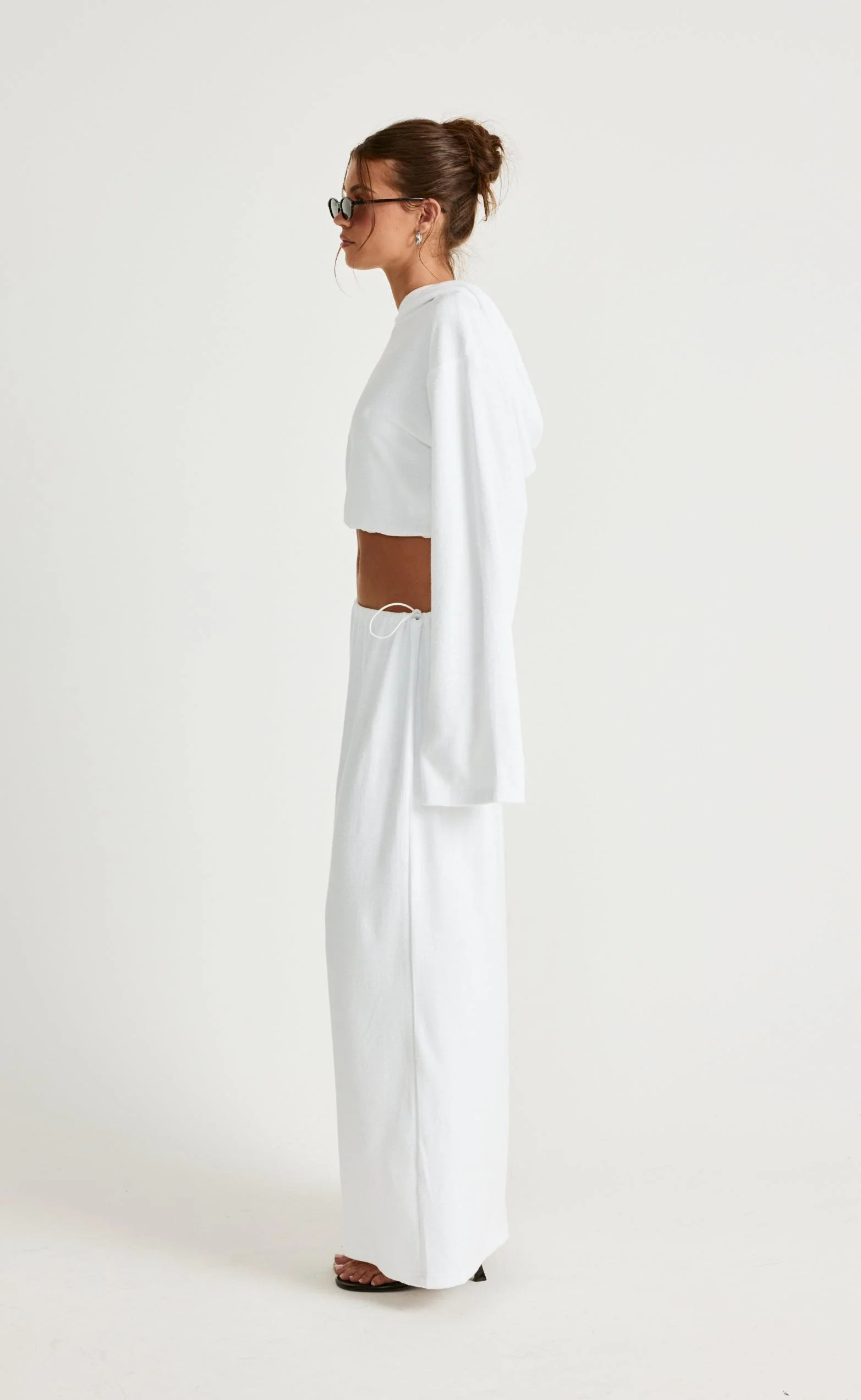 Odette Maxi Skirt (Off White) - Image 6