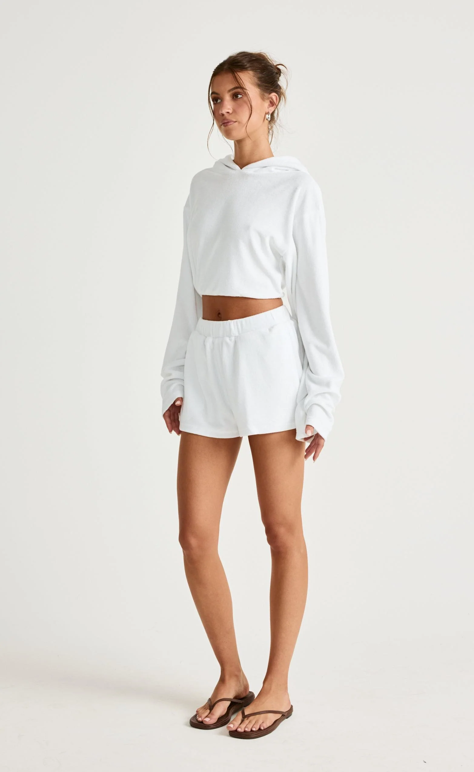 Odette Shorts (Off White) - Image 6