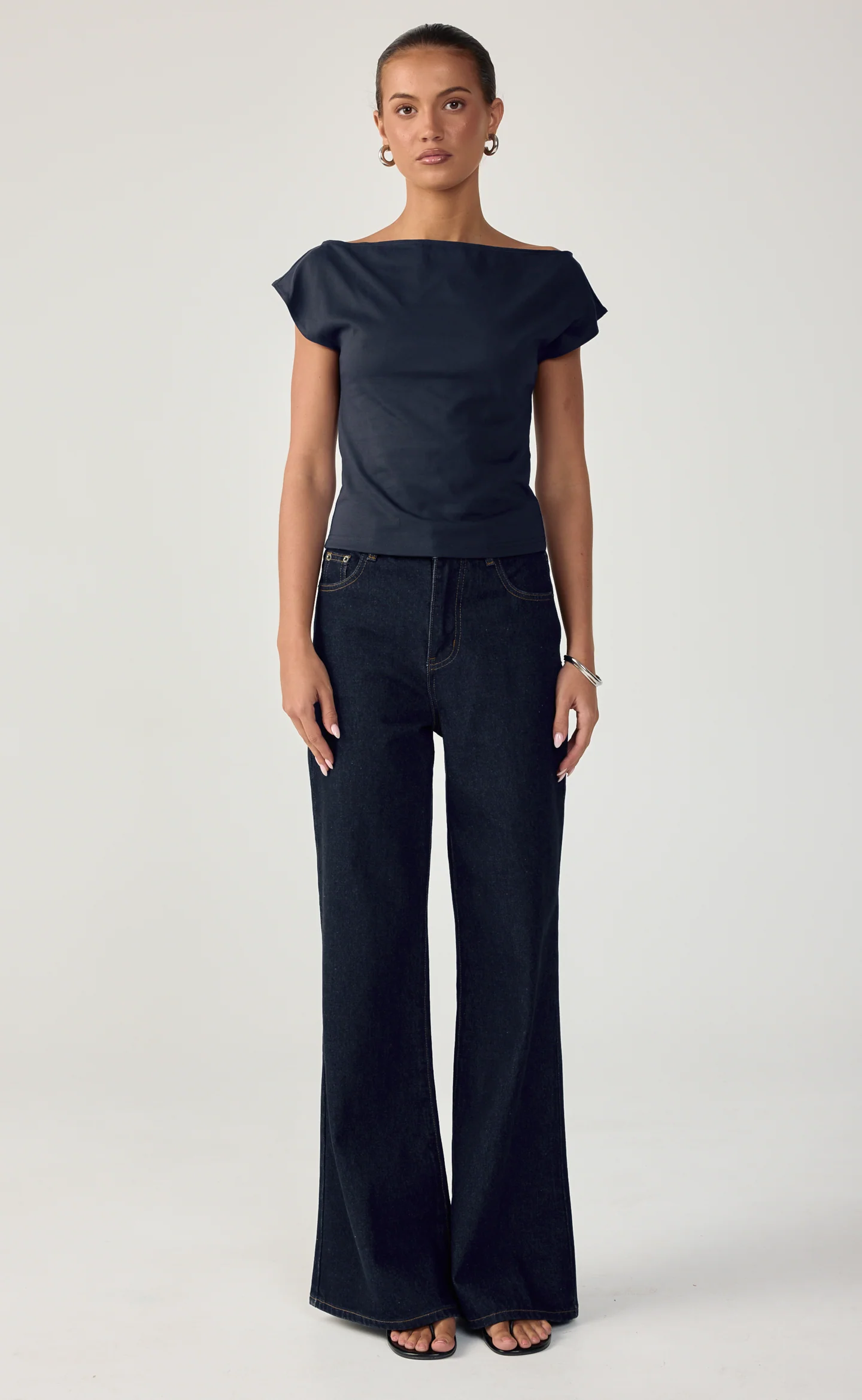 Oslo Top (Navy) - Image 4