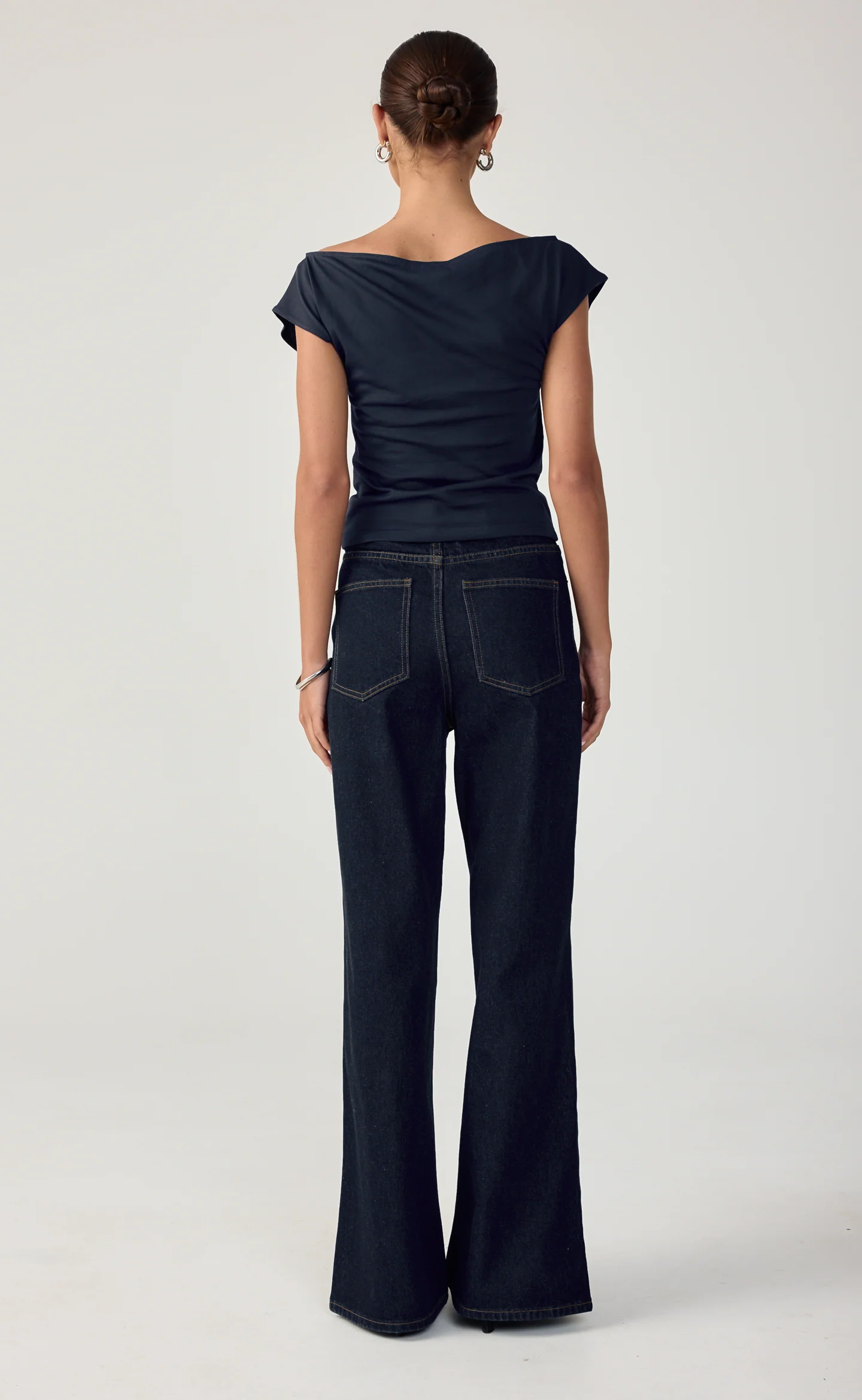 Oslo Top (Navy) - Image 5