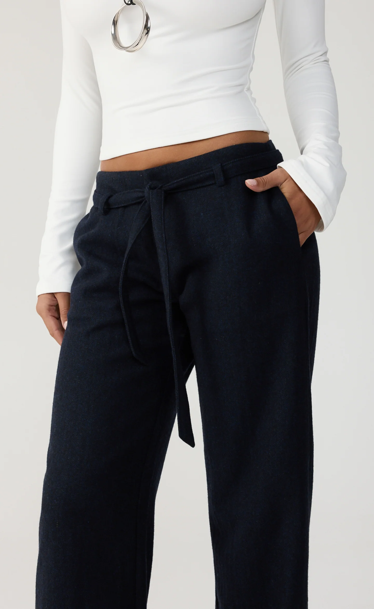 Overtime Pants (Navy Texture) - Image 2