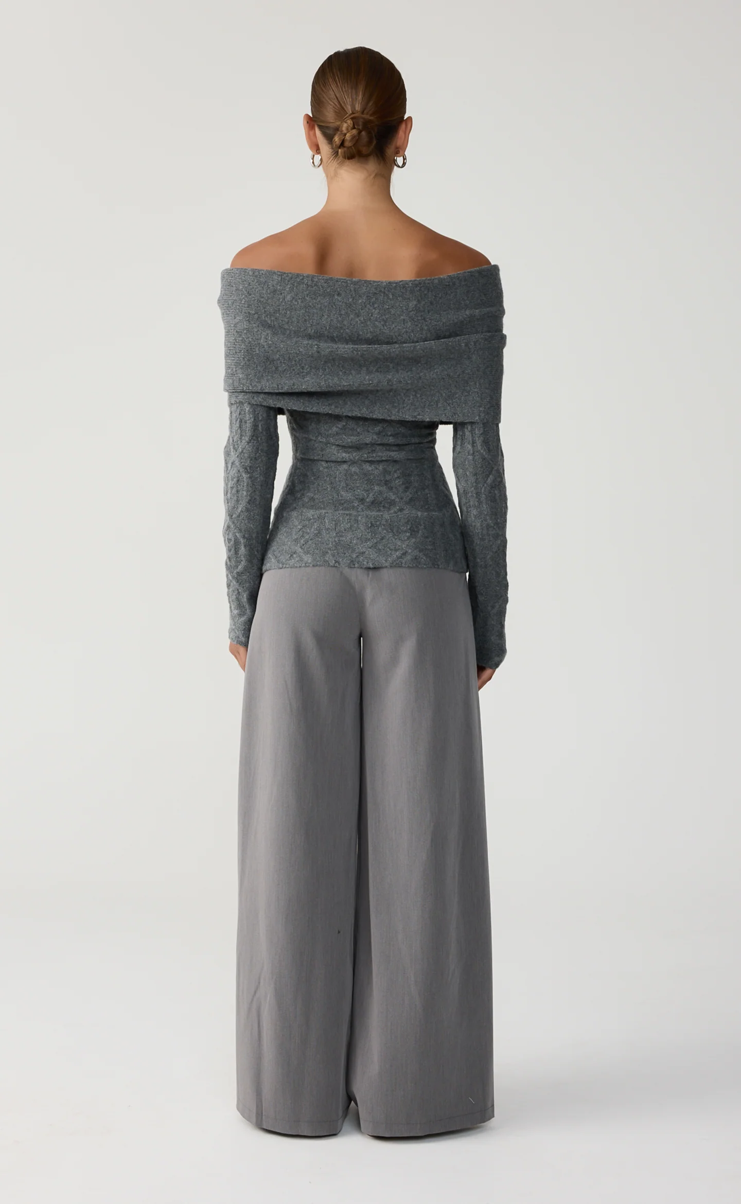 Pavati Long Sleeve Top (Slate Marle) - Image 3