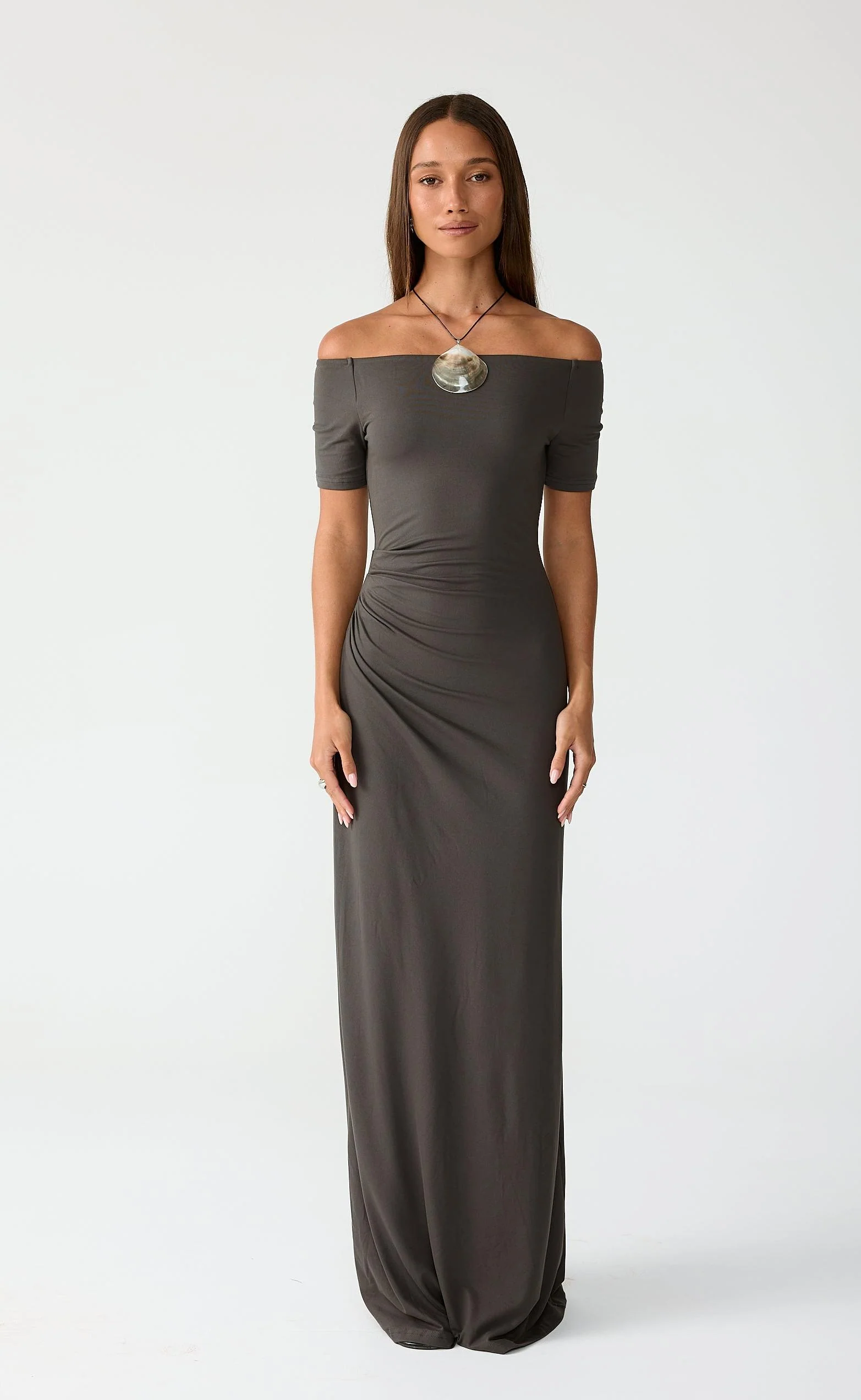 Piper Maxi Dress (Slate) - Image 2