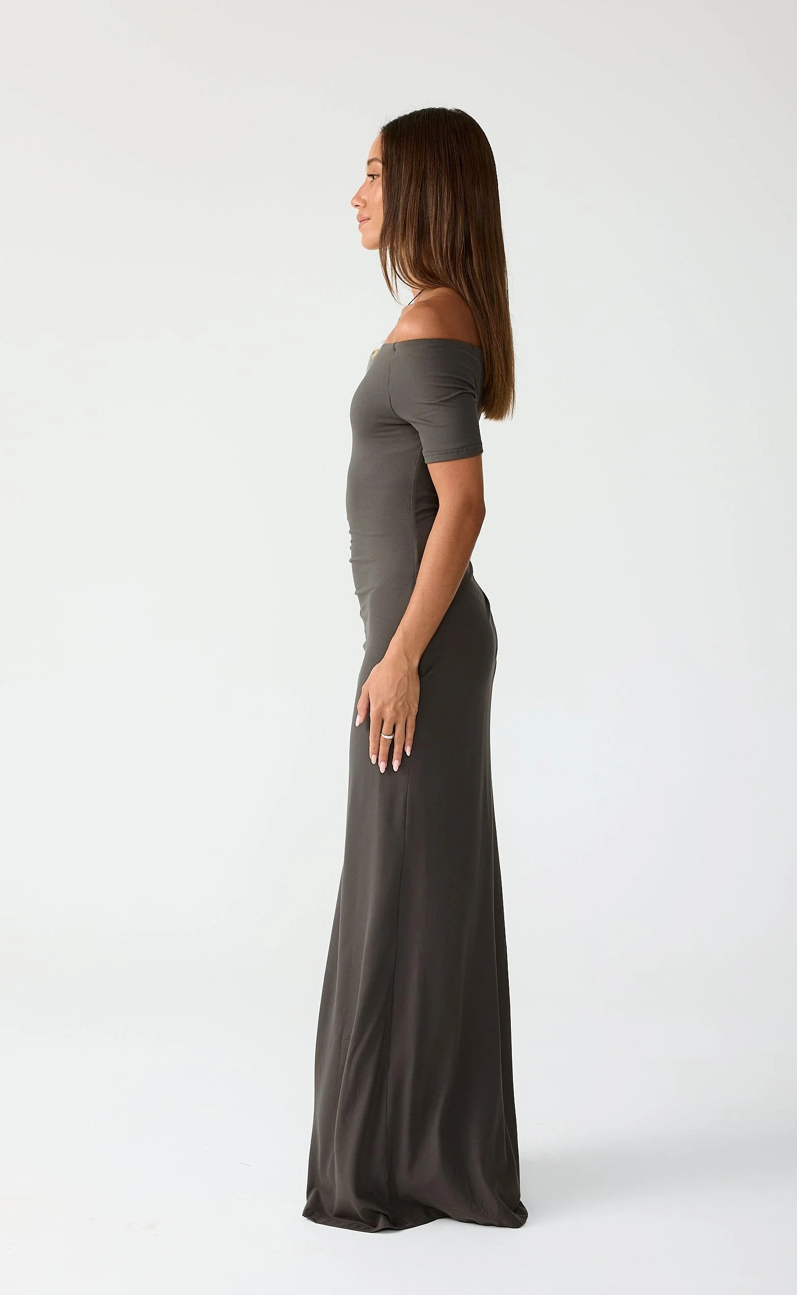 Piper Maxi Dress (Slate) - Image 4