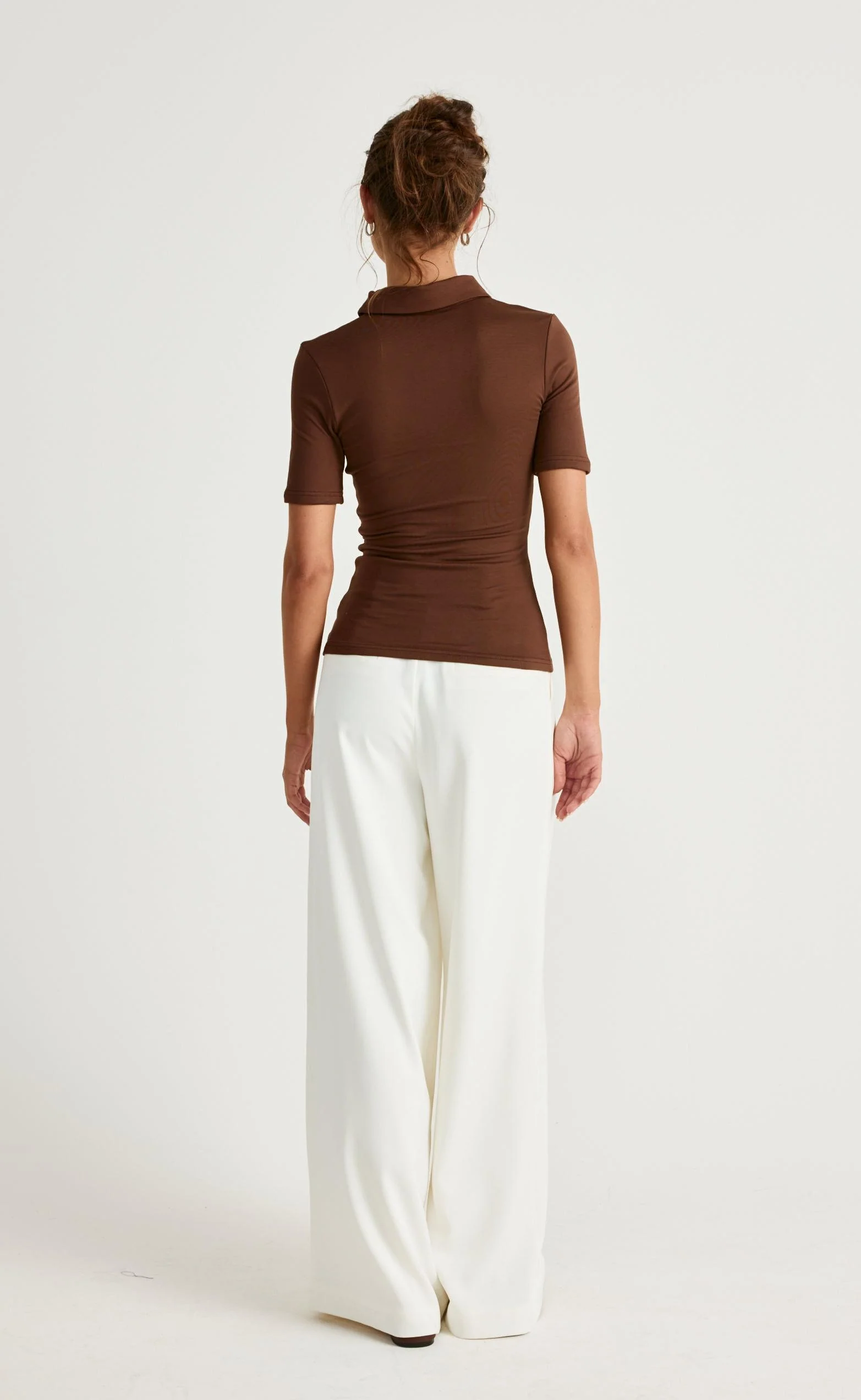 Priscilla Top (Chocolate) - Image 2