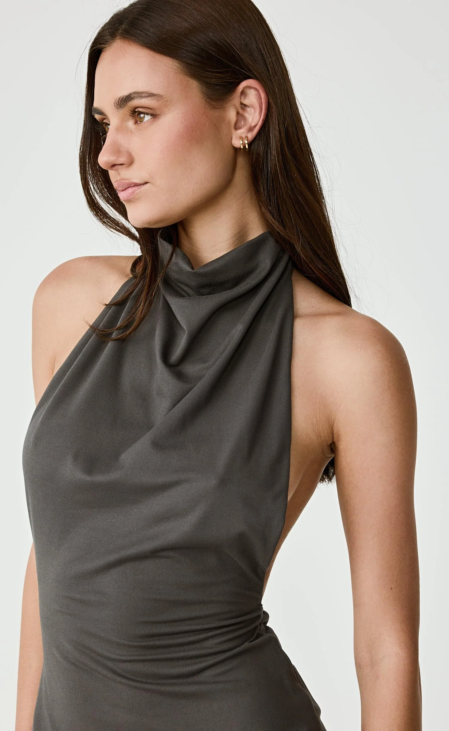 Priya Mini Dress (Slate) - Image 12