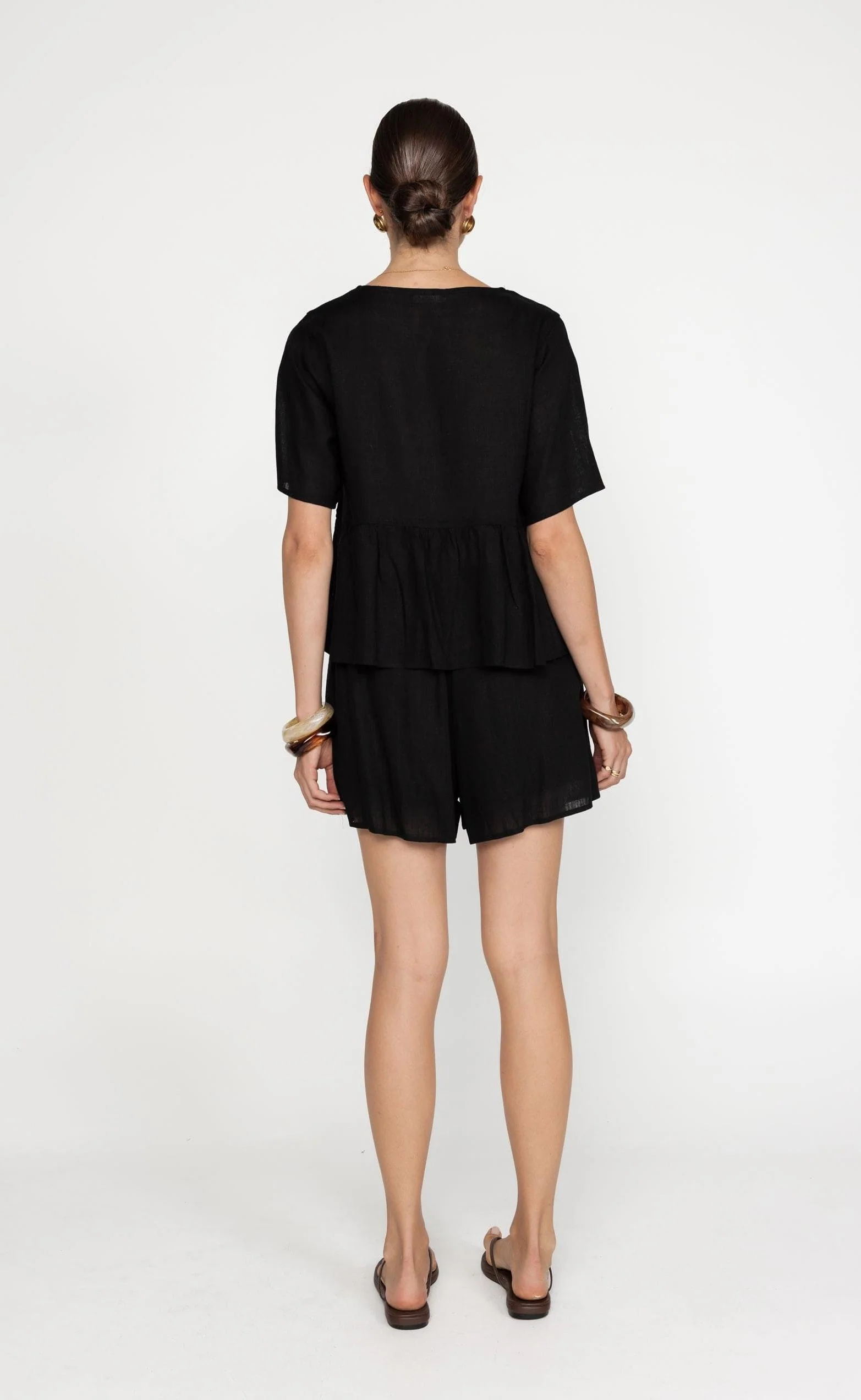 Rachel Shorts (Black) - Image 7